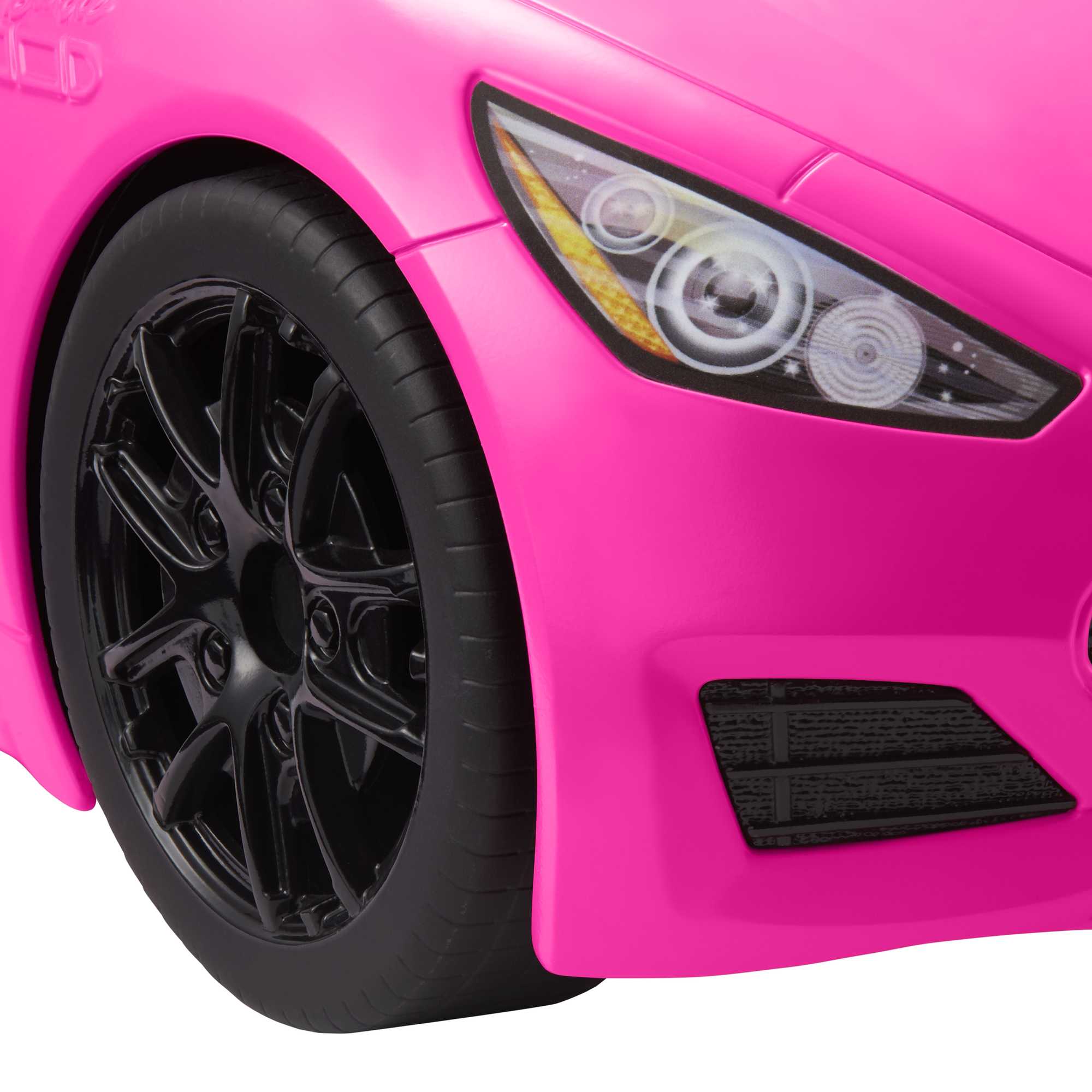 Barbie Coche Descapotable Rosa - Image 3