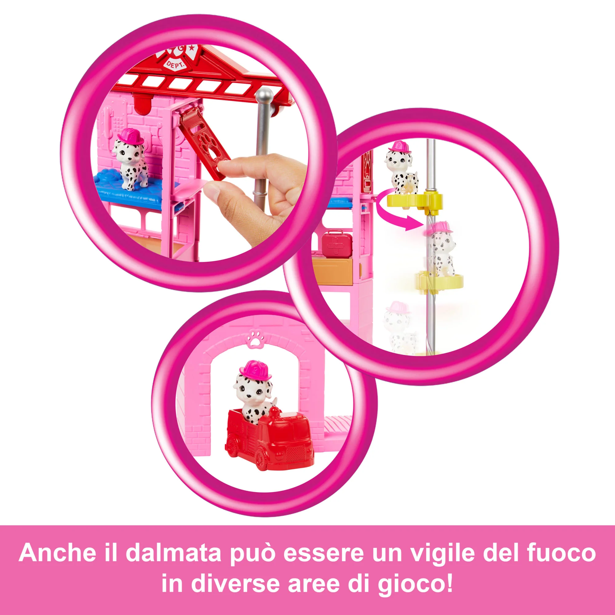 Barbie Vigile Del Fuoco Playset - Image 4