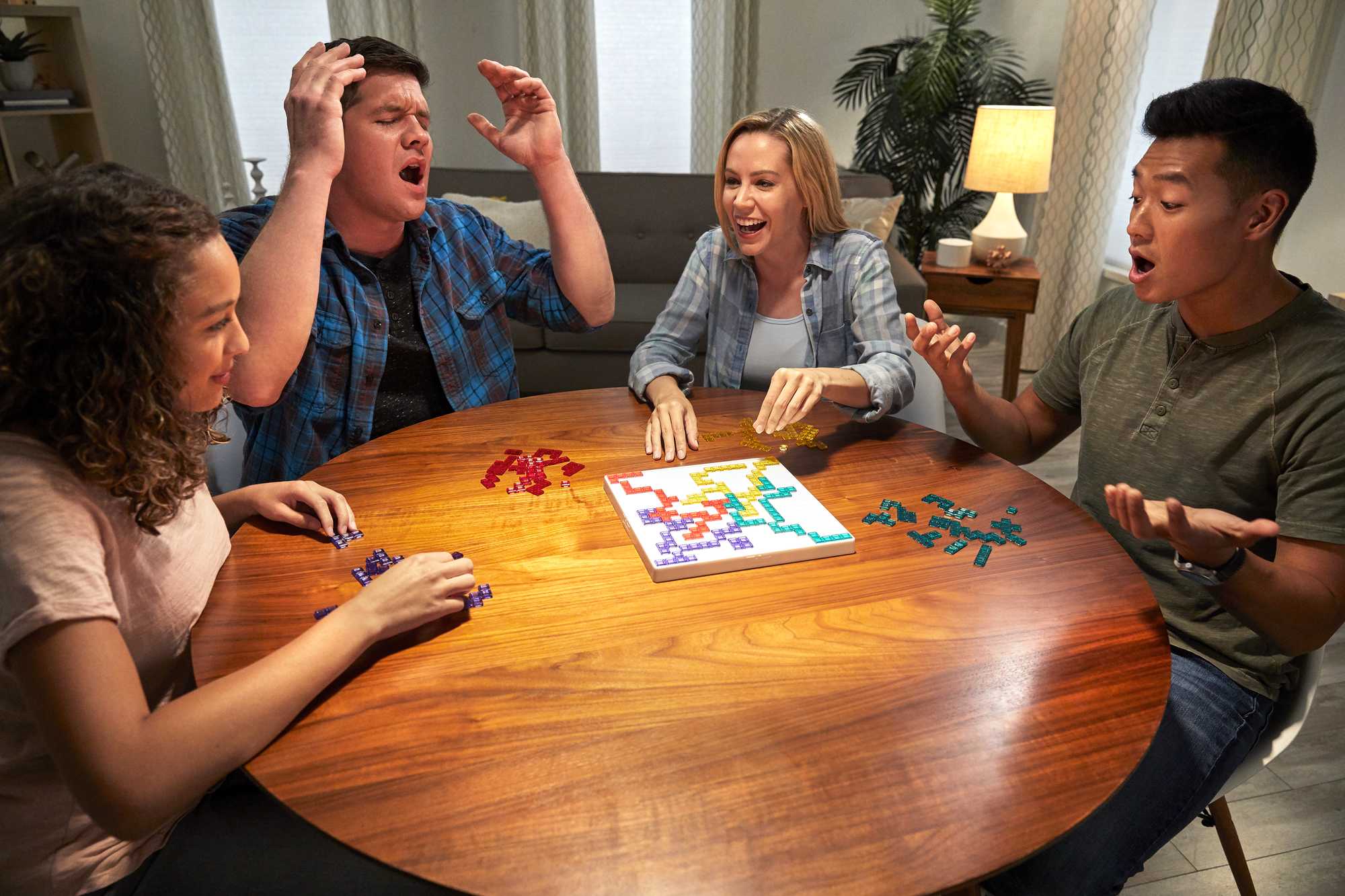 Blokus Strategy Family Board Game For Kids & Adults With Colorblind Accessible Pieces & One Rule - Image 2