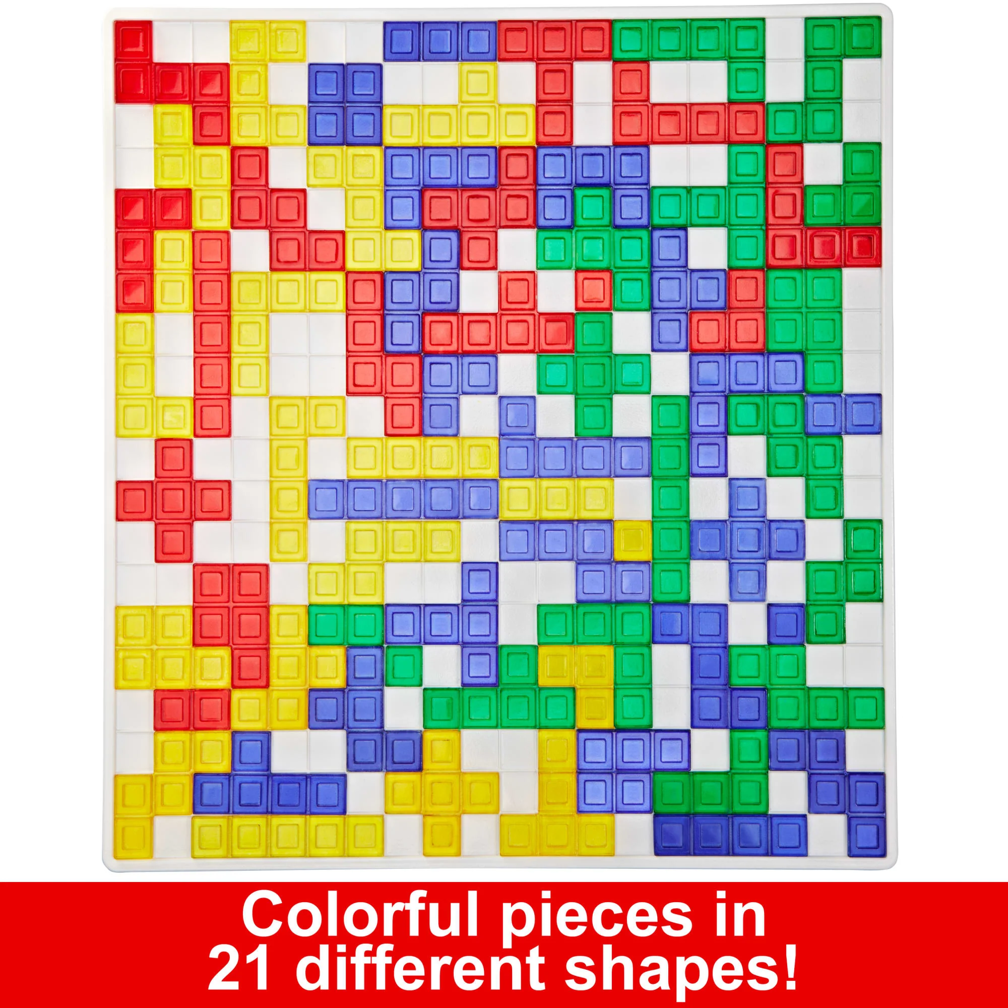 Blokus Strategy Family Board Game For Kids & Adults With Colorblind Accessible Pieces & One Rule - Image 3