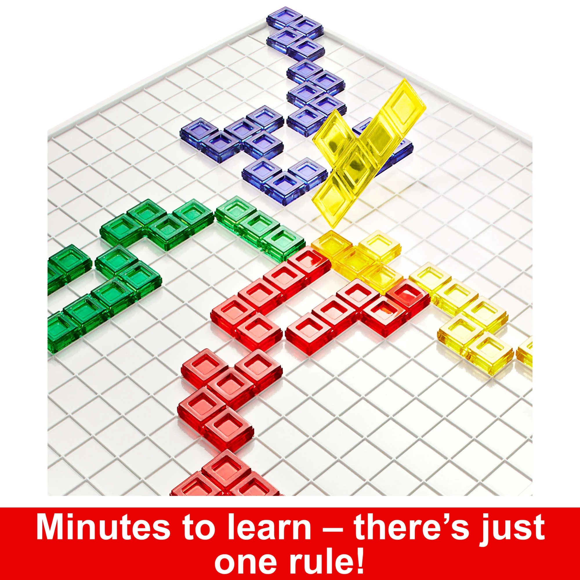 Blokus Strategy Family Board Game For Kids & Adults With Colorblind Accessible Pieces & One Rule - Image 4