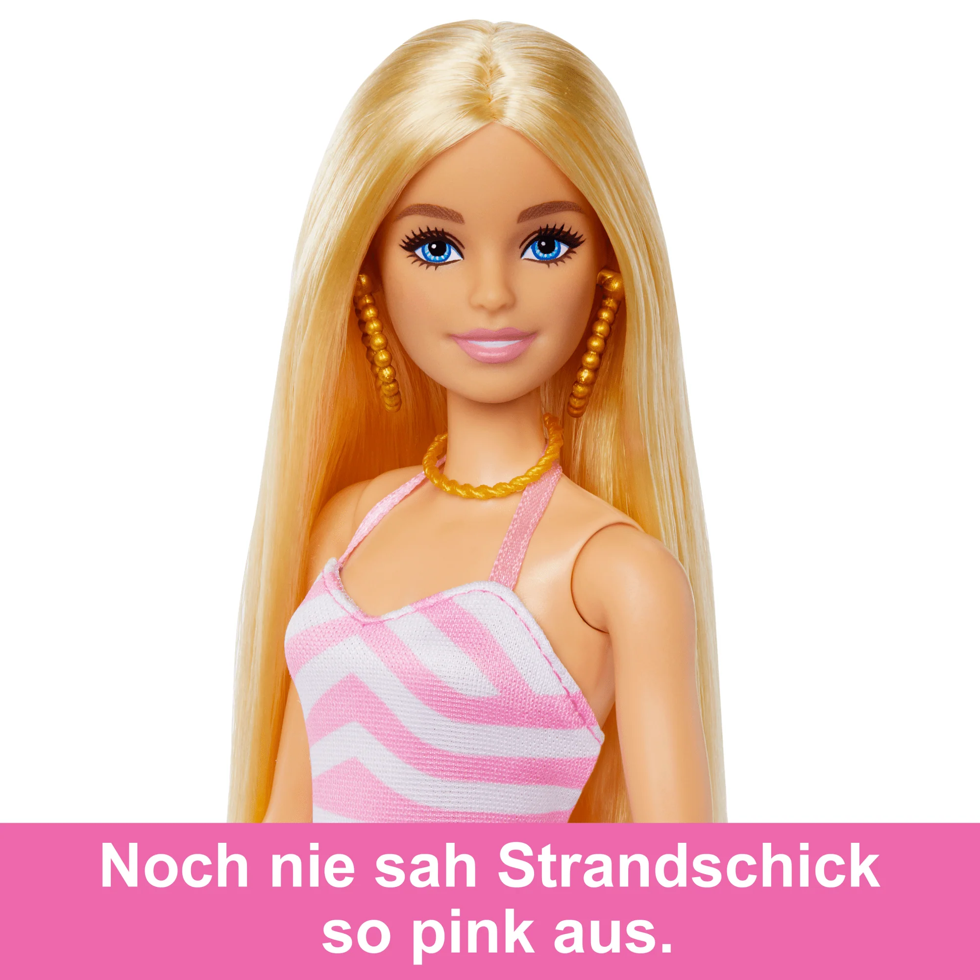 Blonde Barbie-Puppe Mit Badeanzug Und Strand-Accessoires - Image 4