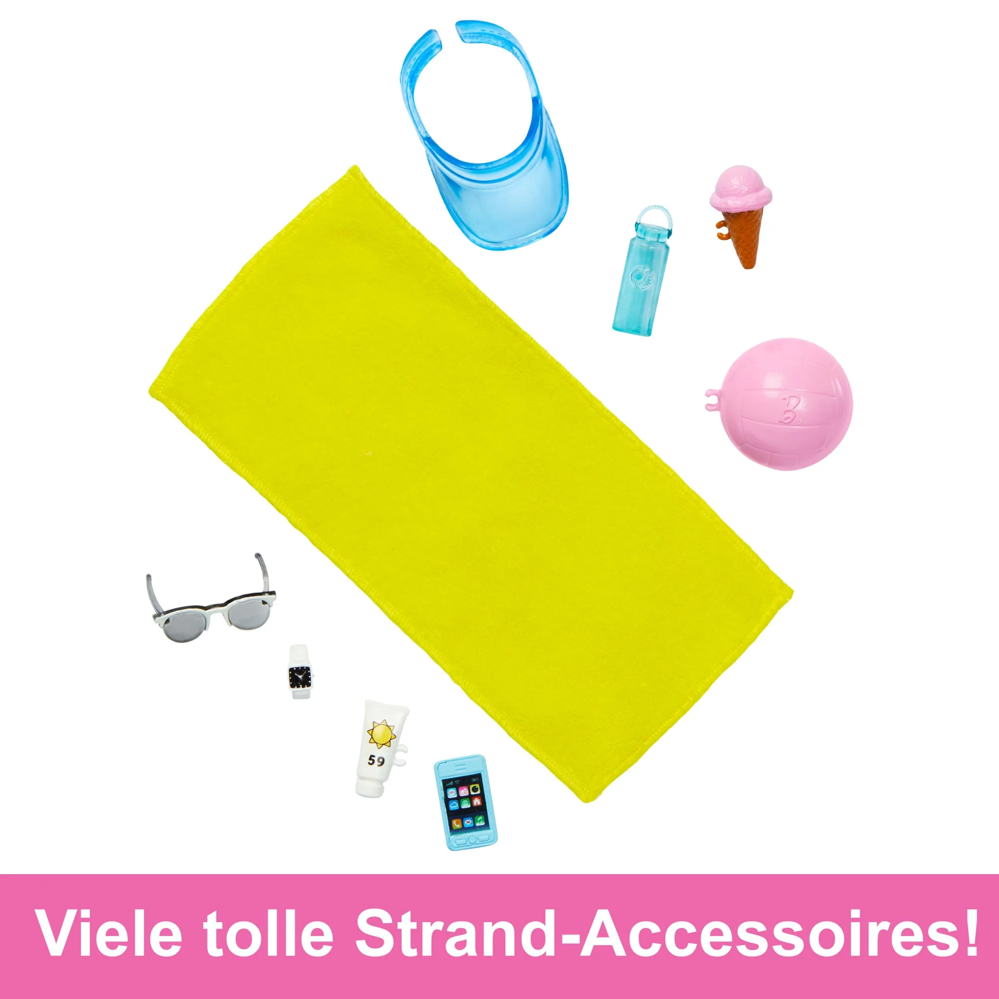 Blonde Ken-Puppe Mit Badehose Und Strand-Accessoires - Image 3