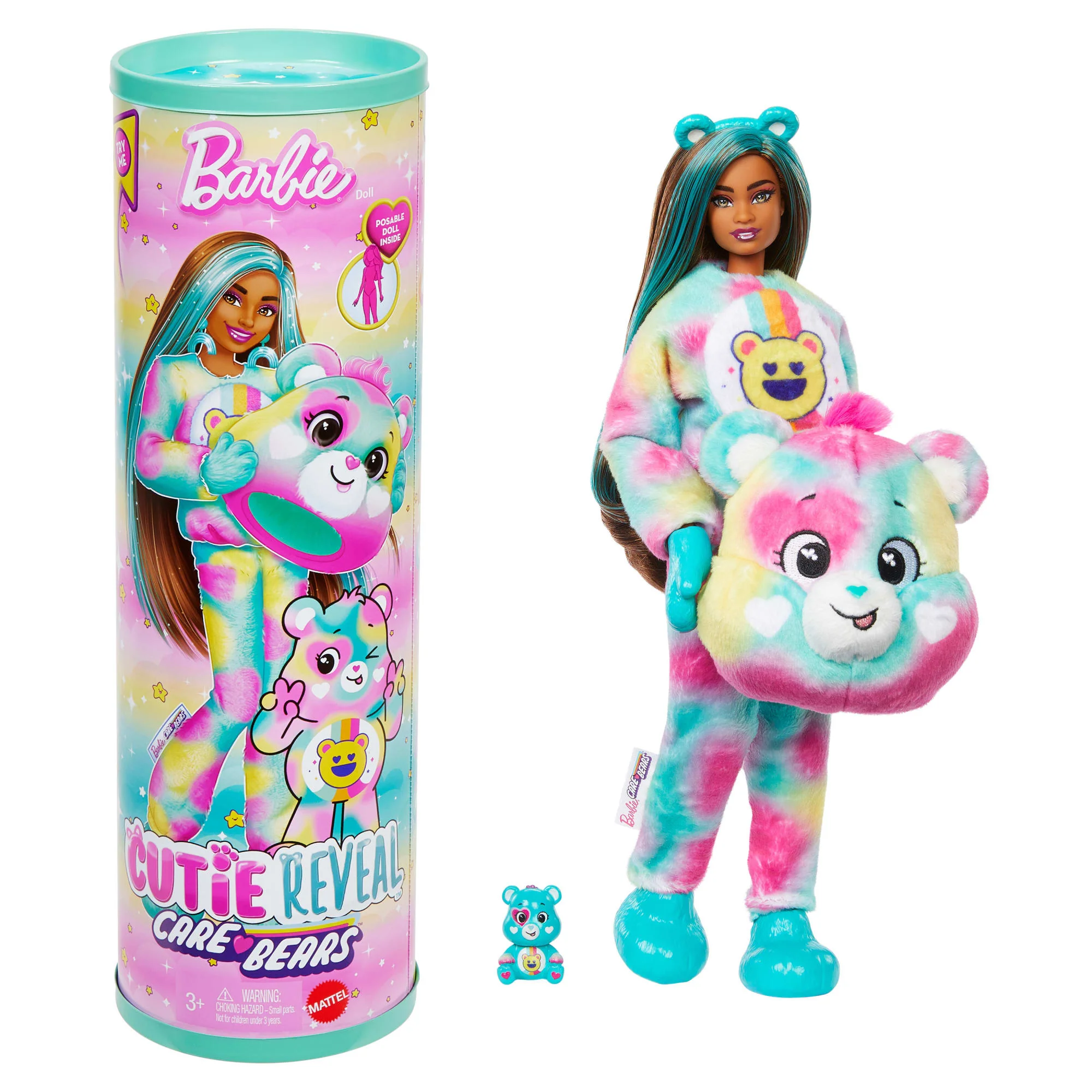 Barbie Cutie Reveal Care Bears Serie 2, Bambola E Accessori Con 10 Sorprese (I Modelli Possono Variare) - Image 3