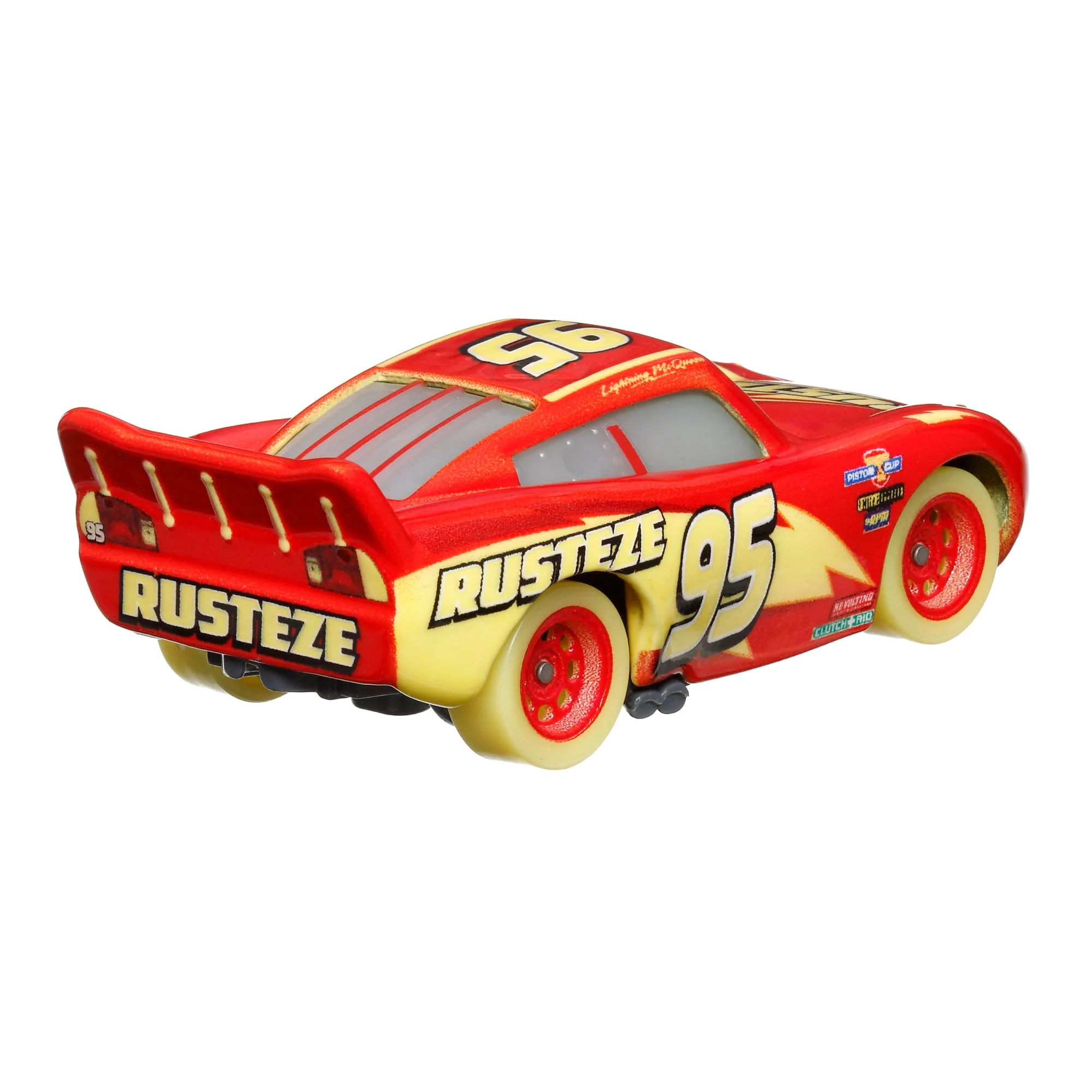 Disney Ve Pixar Cars Parlak Yarışçılar Araçları Karanlıkta Parlayan, 1:55 Ölçekli Metal Oyuncak Arabalar Içerir. - Image 5