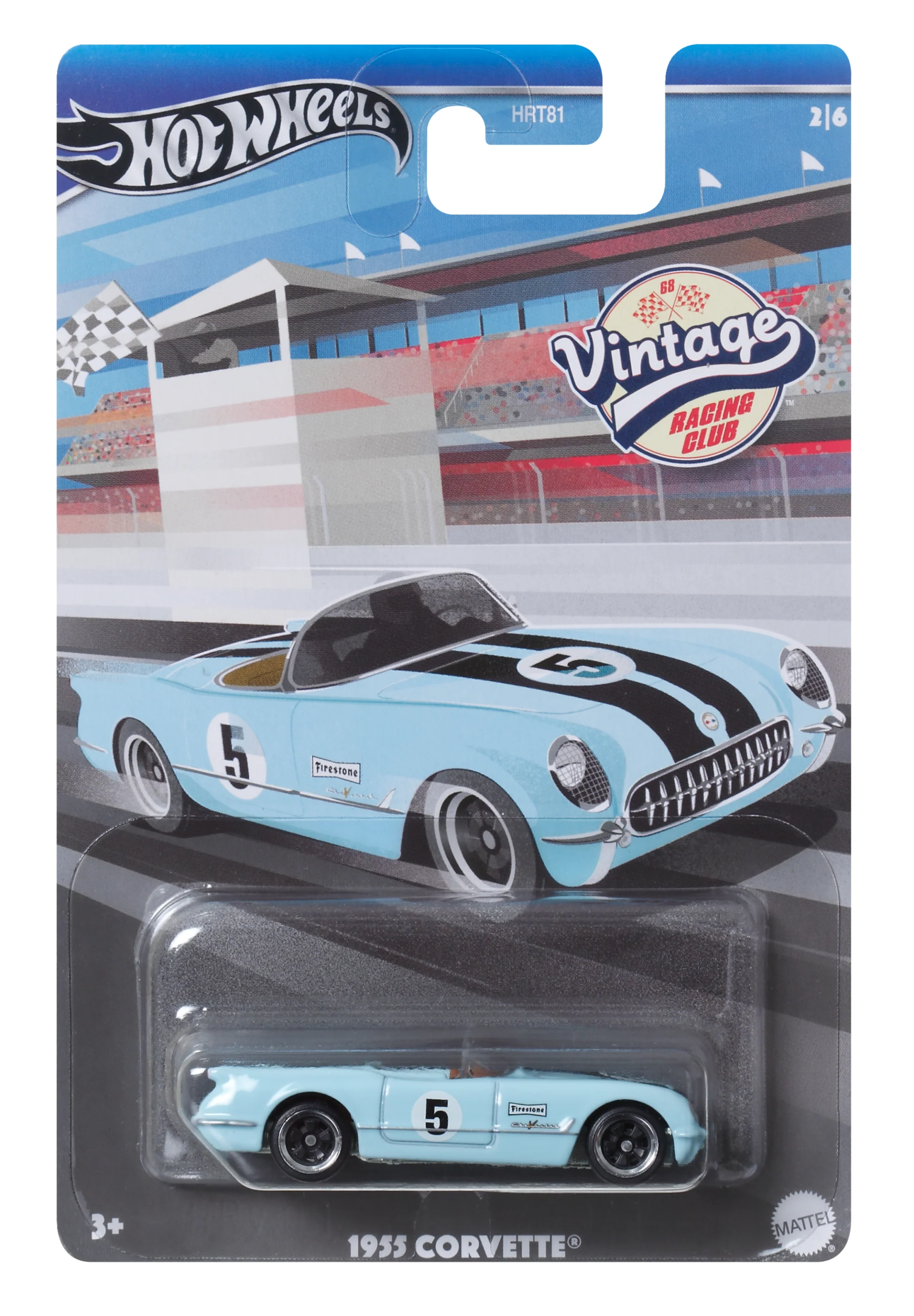 Μεταλλικά Αυτοκινητάκια Hot Wheels Vintage Racing Club 1:64 (Τα Σχέδια Μπορεί Να Διαφέρουν) - Image 5