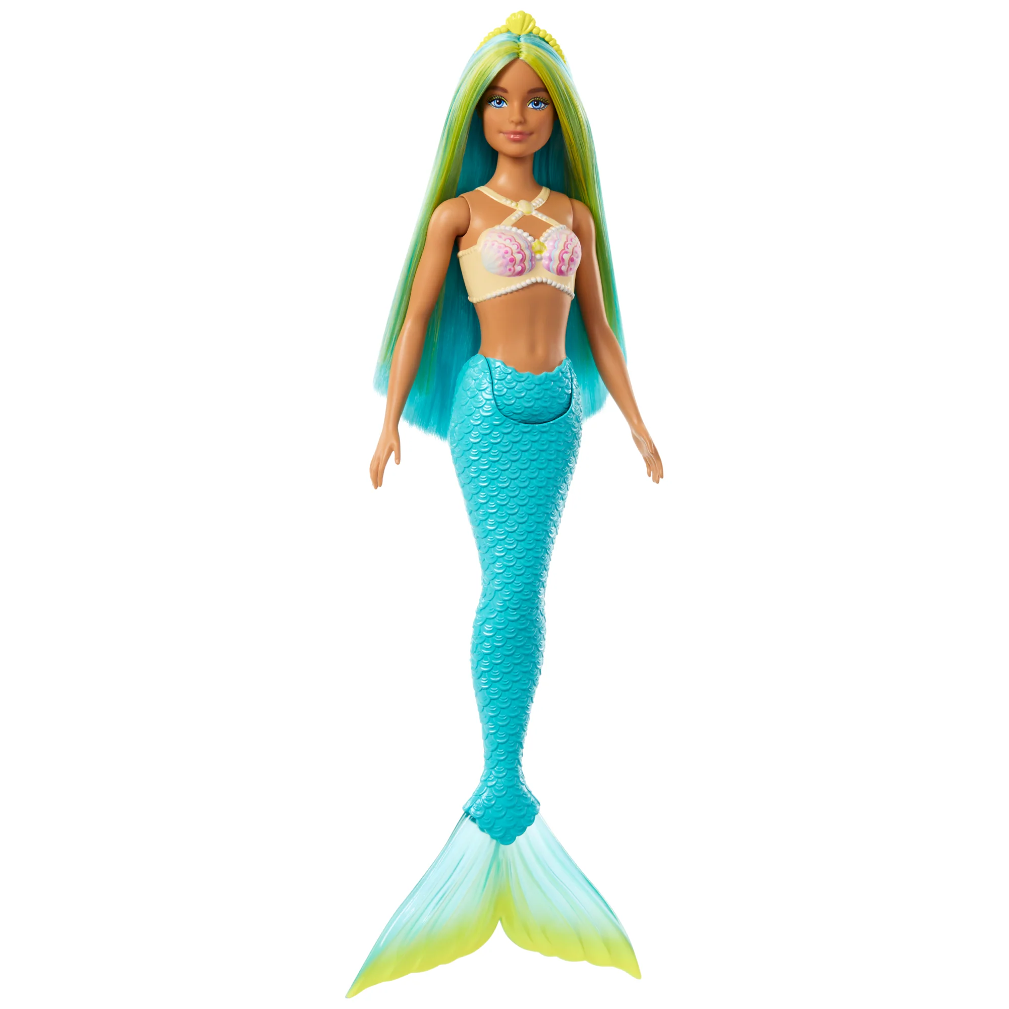 Barbie Γοργόνες Με Xρωματιστά Μαλλιά, Ουρές Και Στέκες - Image 2