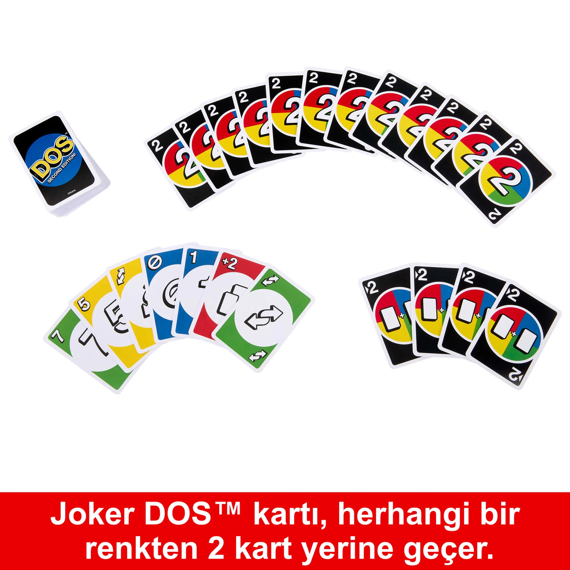 Çocuklar Ve Yetişkinler Için Aile Kart Oyunu DOS İkinci Seri - Image 4