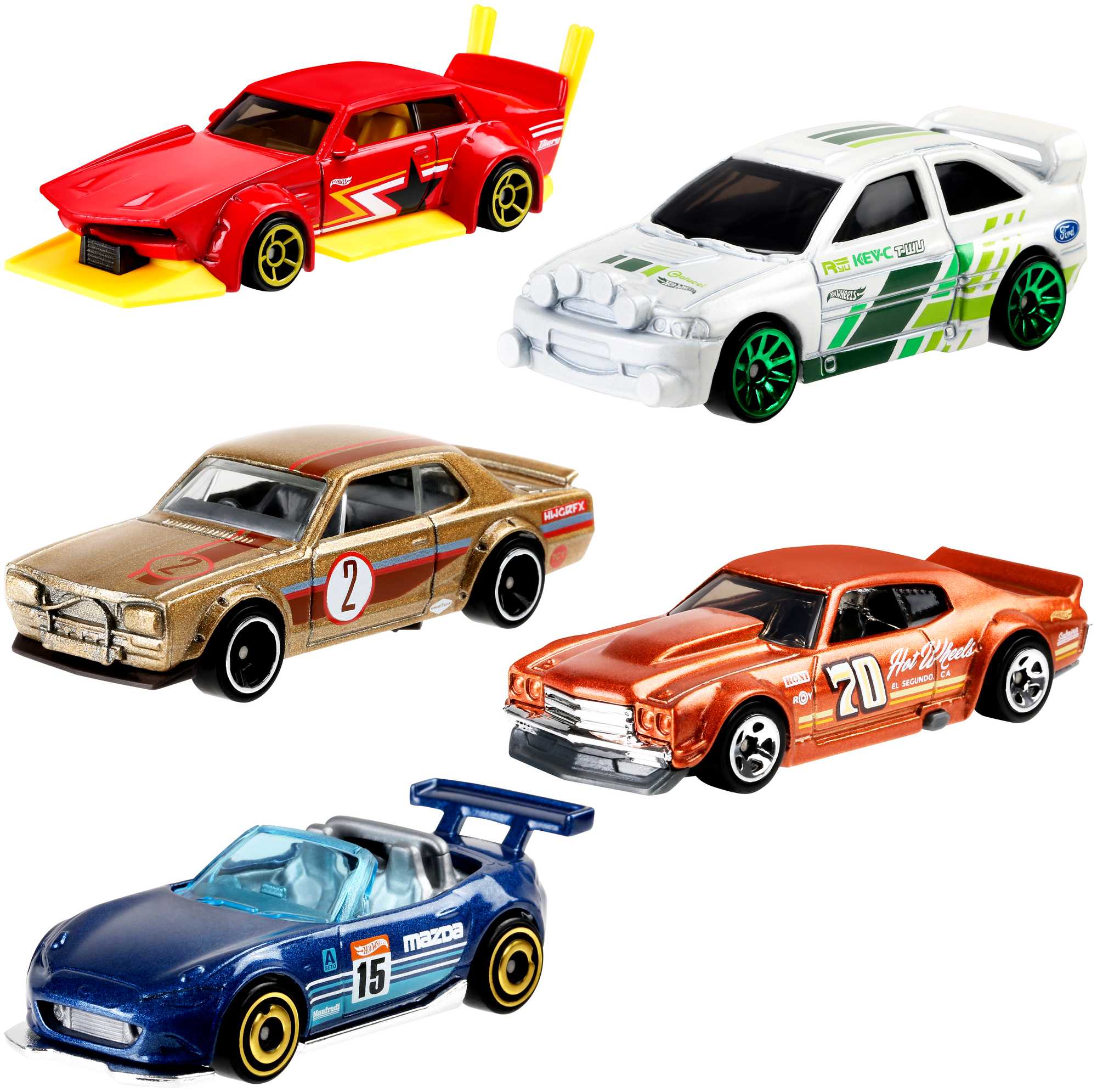 Comincia Ora La Tua Collezione Con 5 Macchinine Hot Wheels In 1 Sola Confezione! - Image 2