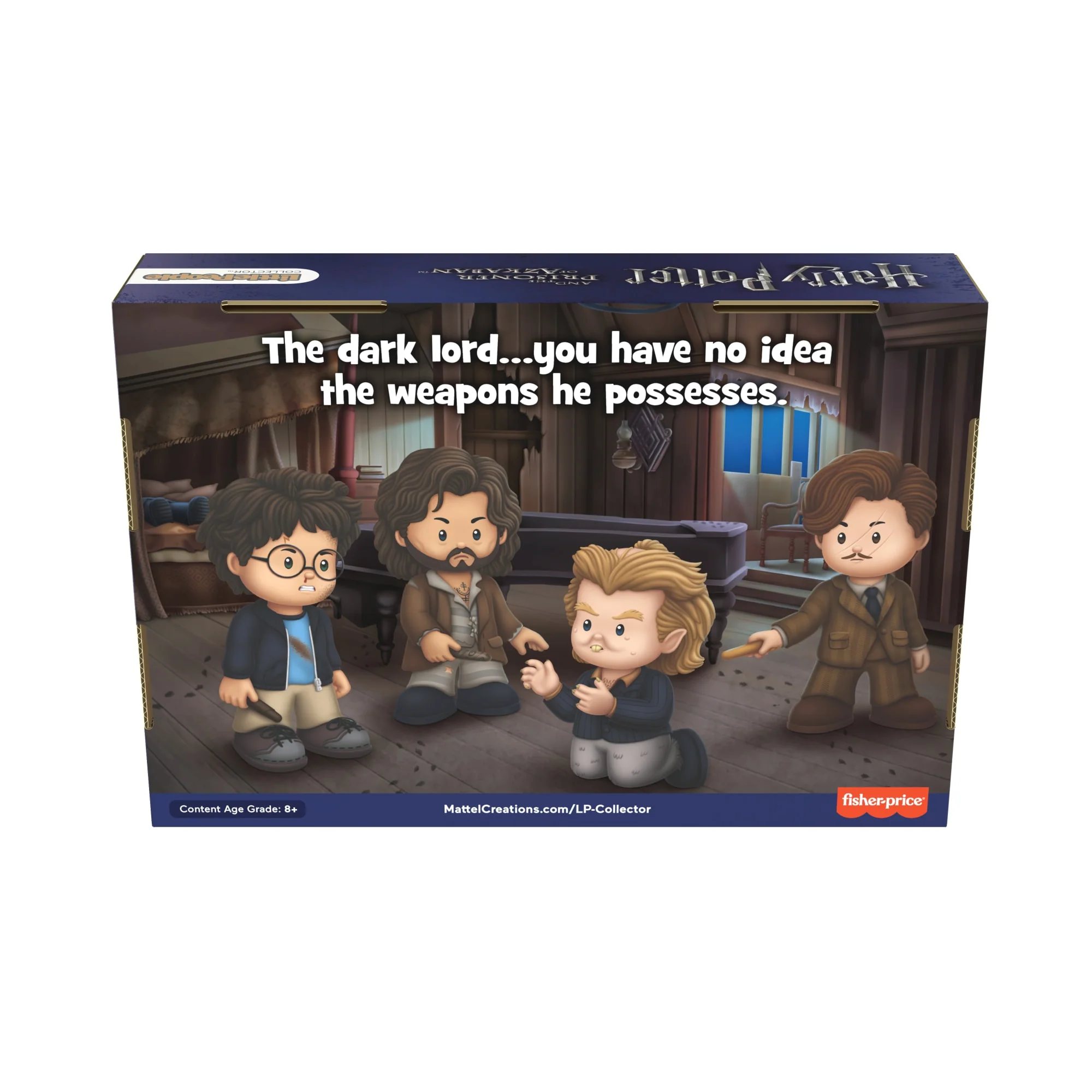 Conjunto De Edición Especial Harry Potter And The Prisoner Of Azkaban De Little People Collector, 4 Figuras - Image 5