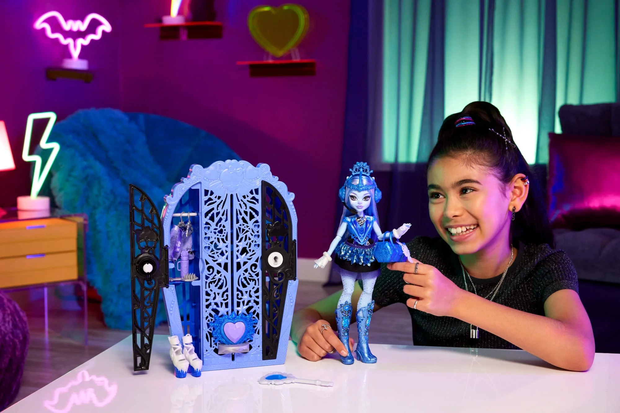 Conjunto De Juego De Abbey Bominable De Skulltimate Secrets De Monster High, Muñeca Con Más De 19 Sorpresas - Image 2