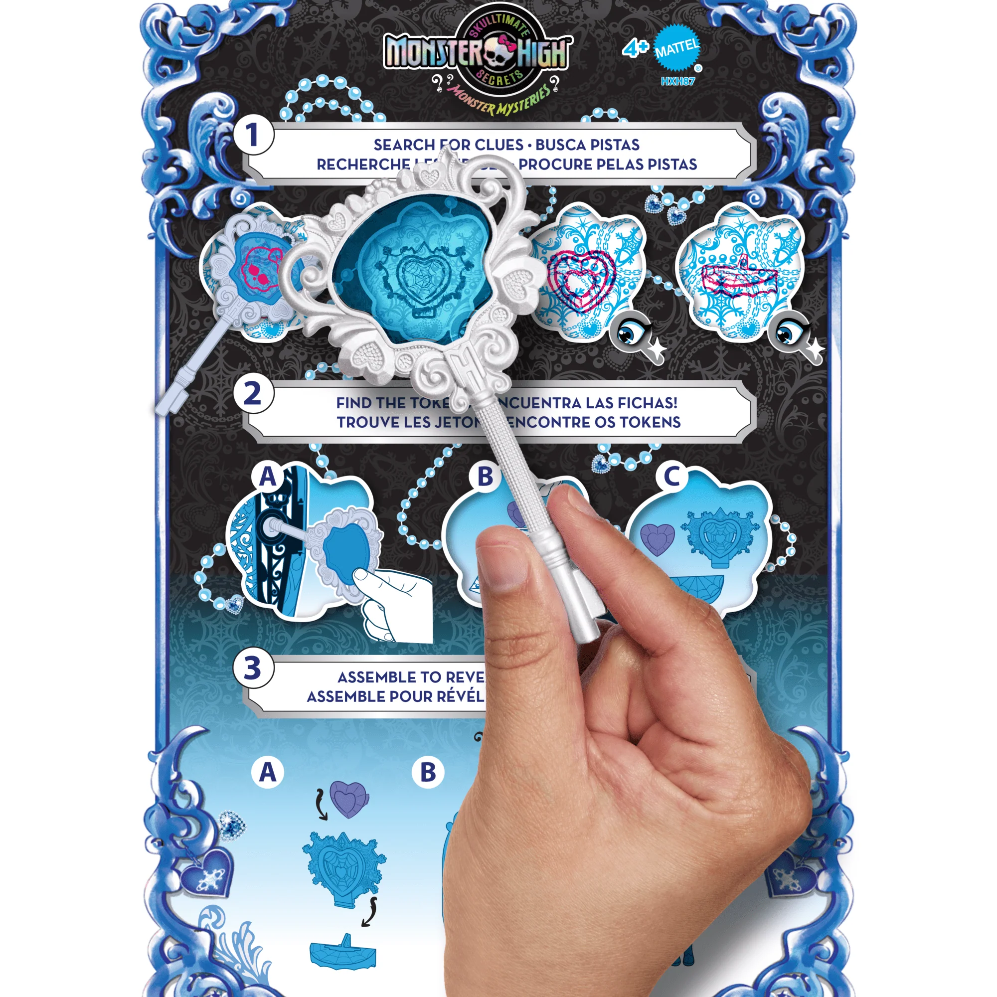 Conjunto De Juego De Abbey Bominable De Skulltimate Secrets De Monster High, Muñeca Con Más De 19 Sorpresas - Image 3