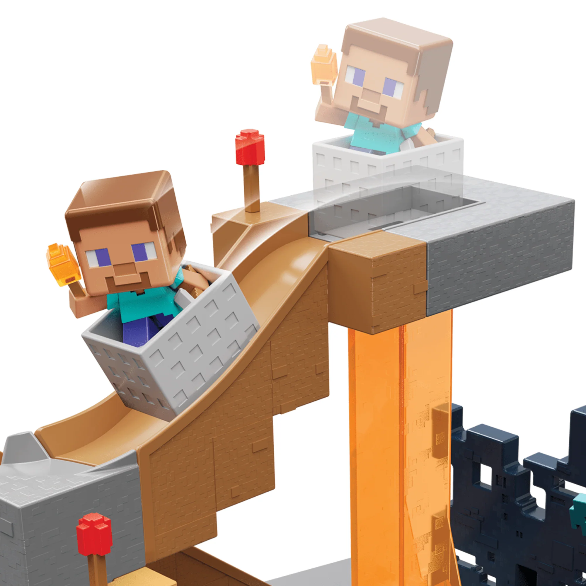 Conjunto El Despertar Del Warden Del Mini Mode De Minecraft Con 2 Minifiguras, Figuras De Steve Y El Warden Y Código De Dlc - Image 3