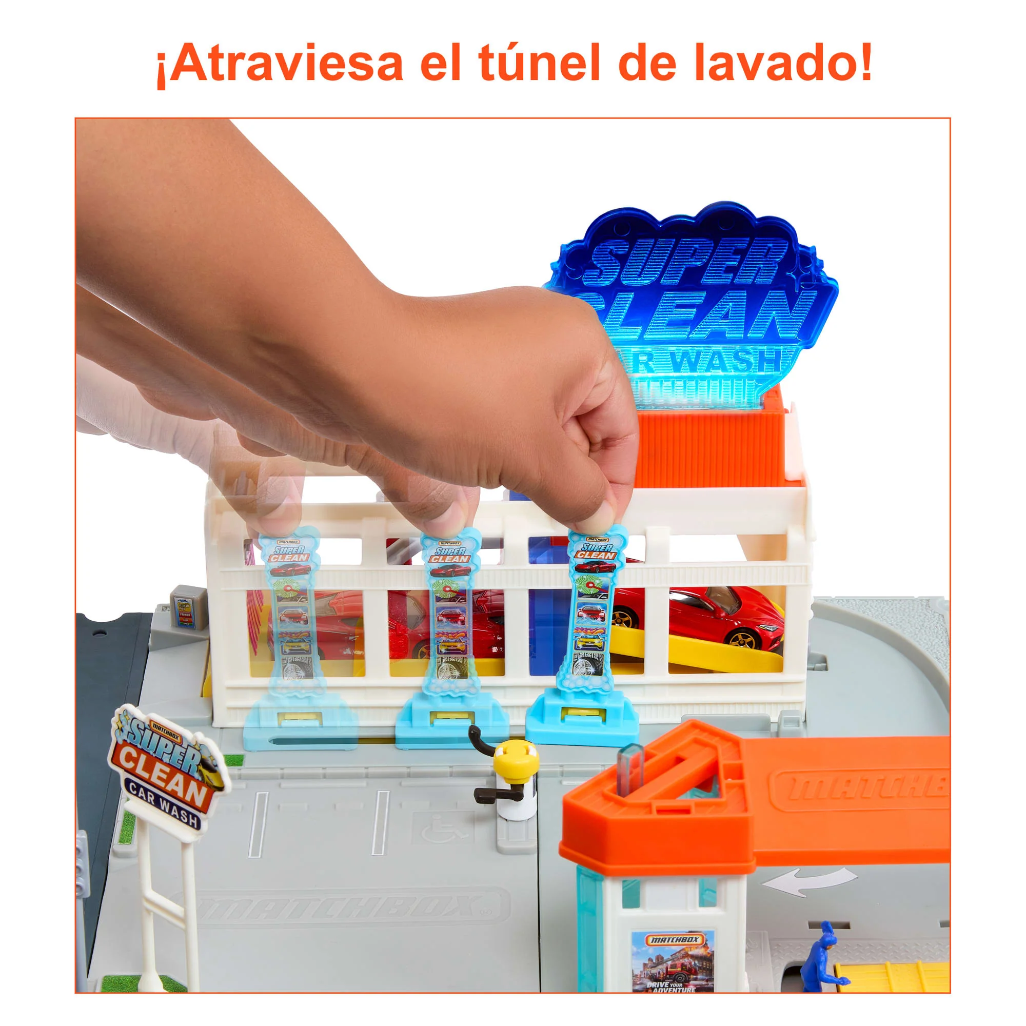Matchbox Action Drivers Matchbox Super Clean Car Wash - Image 3