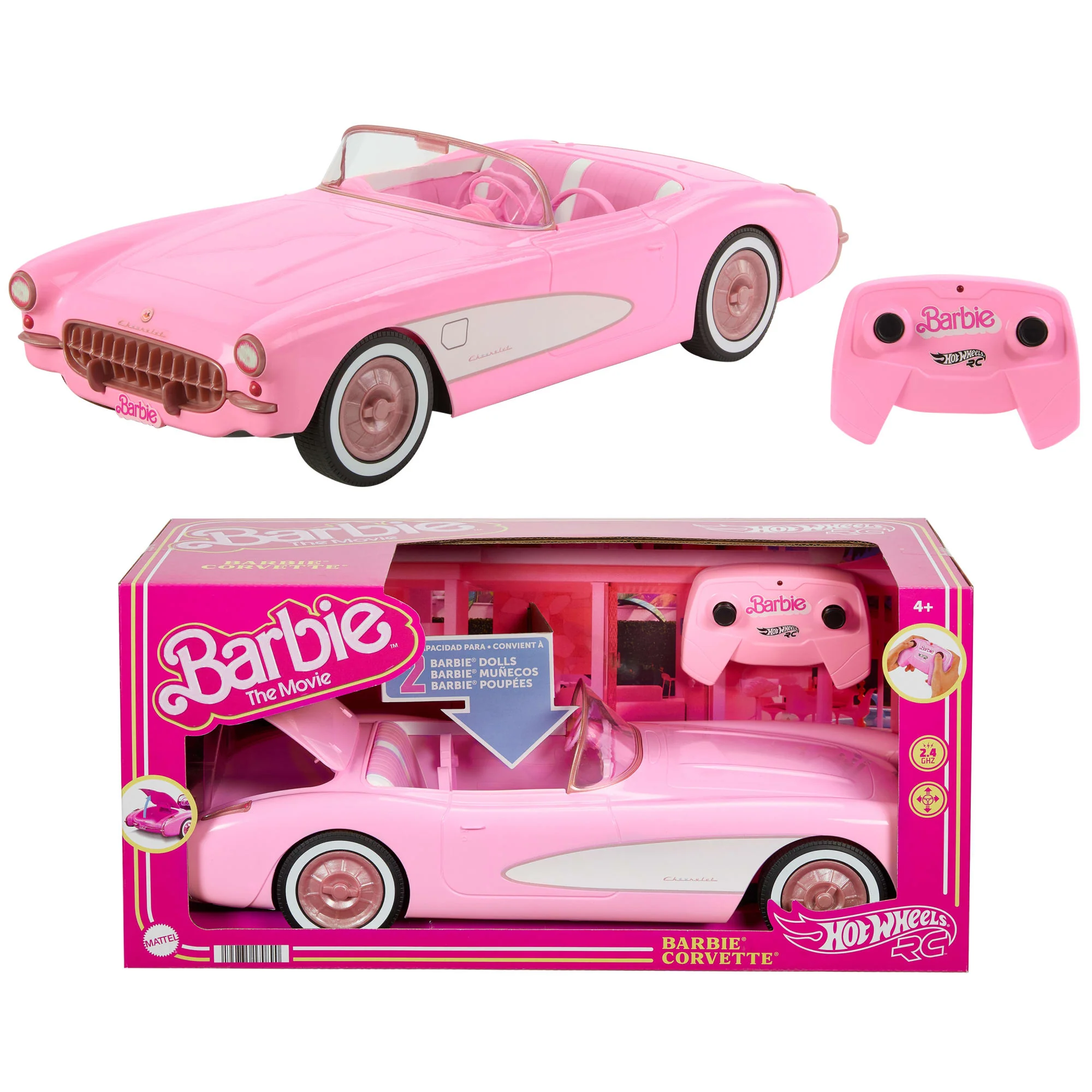 Corvette teledirigido de Barbie y Hot Wheels, Corvette teledirigido de la película Barbie