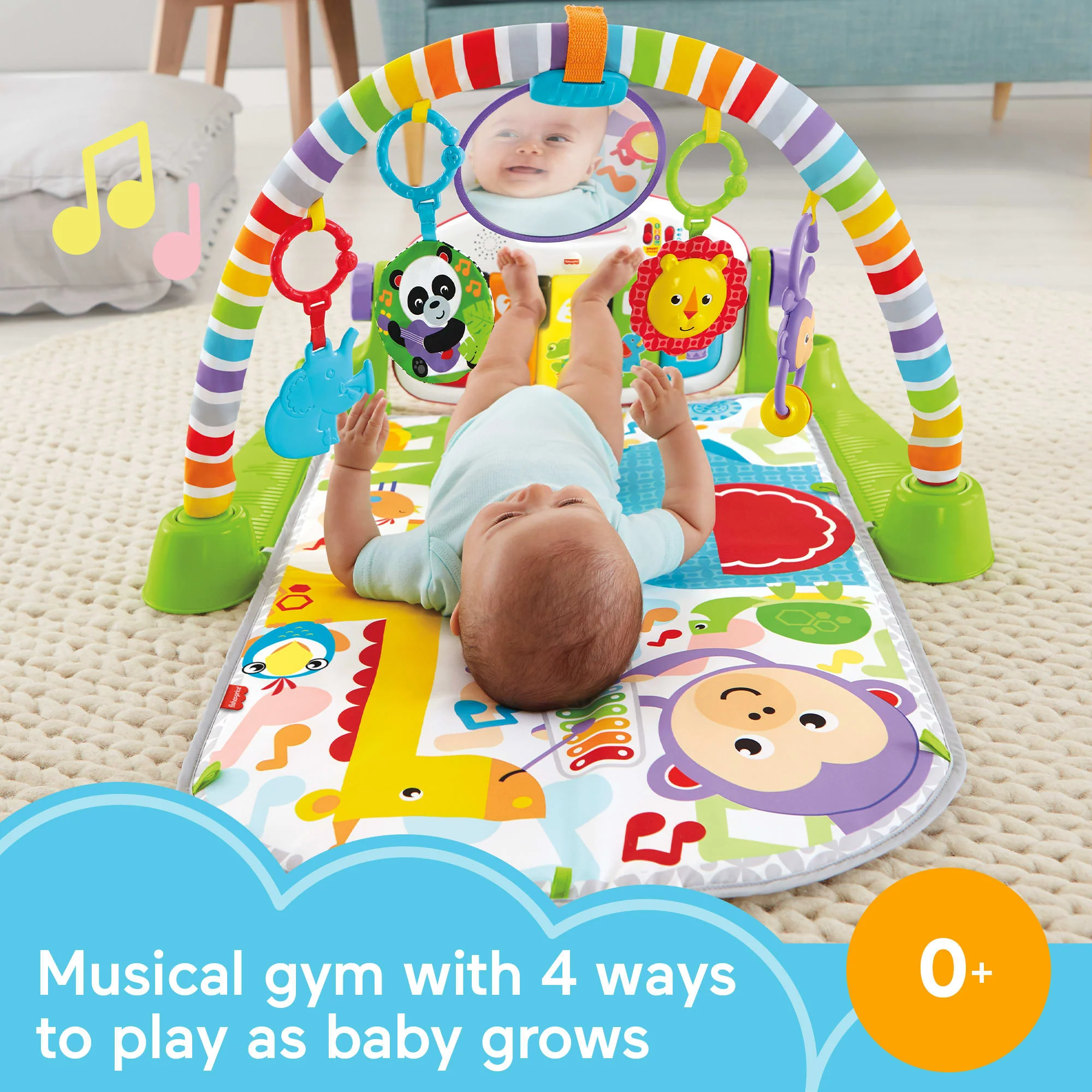 Deluxe Kick & Play Piano Gym - Image 2