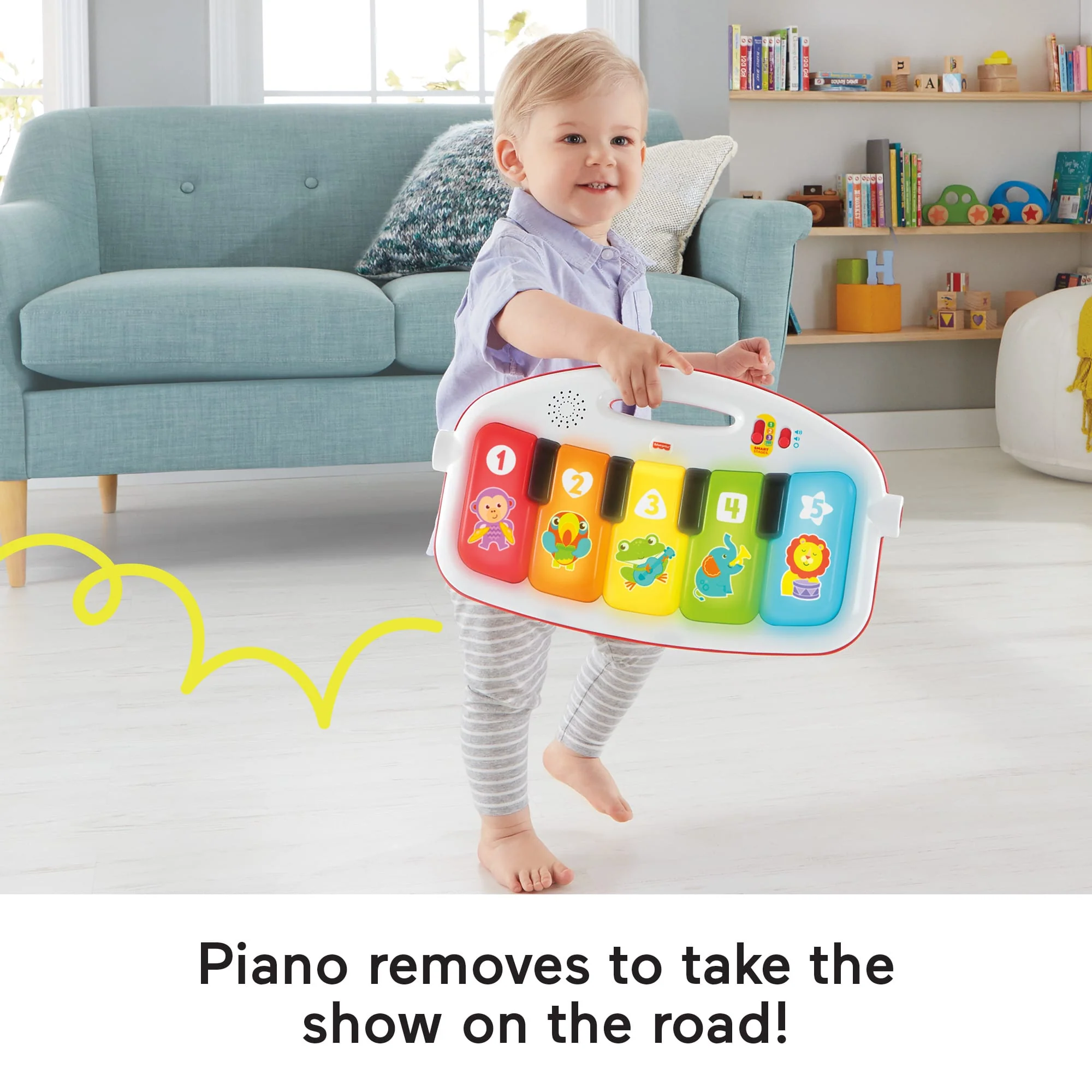 Deluxe Kick & Play Piano Gym - Image 5