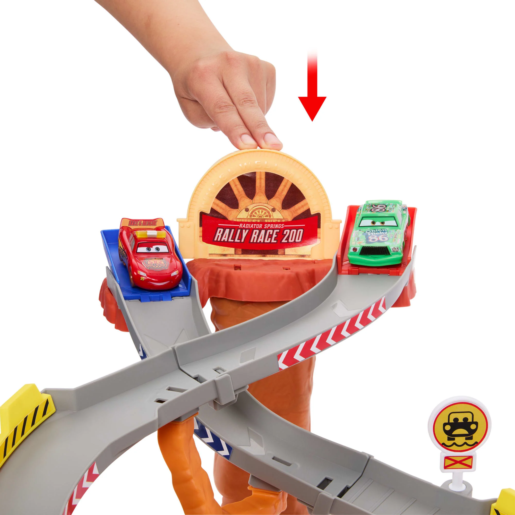 Disney Και Pixar Cars – Πίστα Race & Rescue Με 4 Οχήματα - Image 4