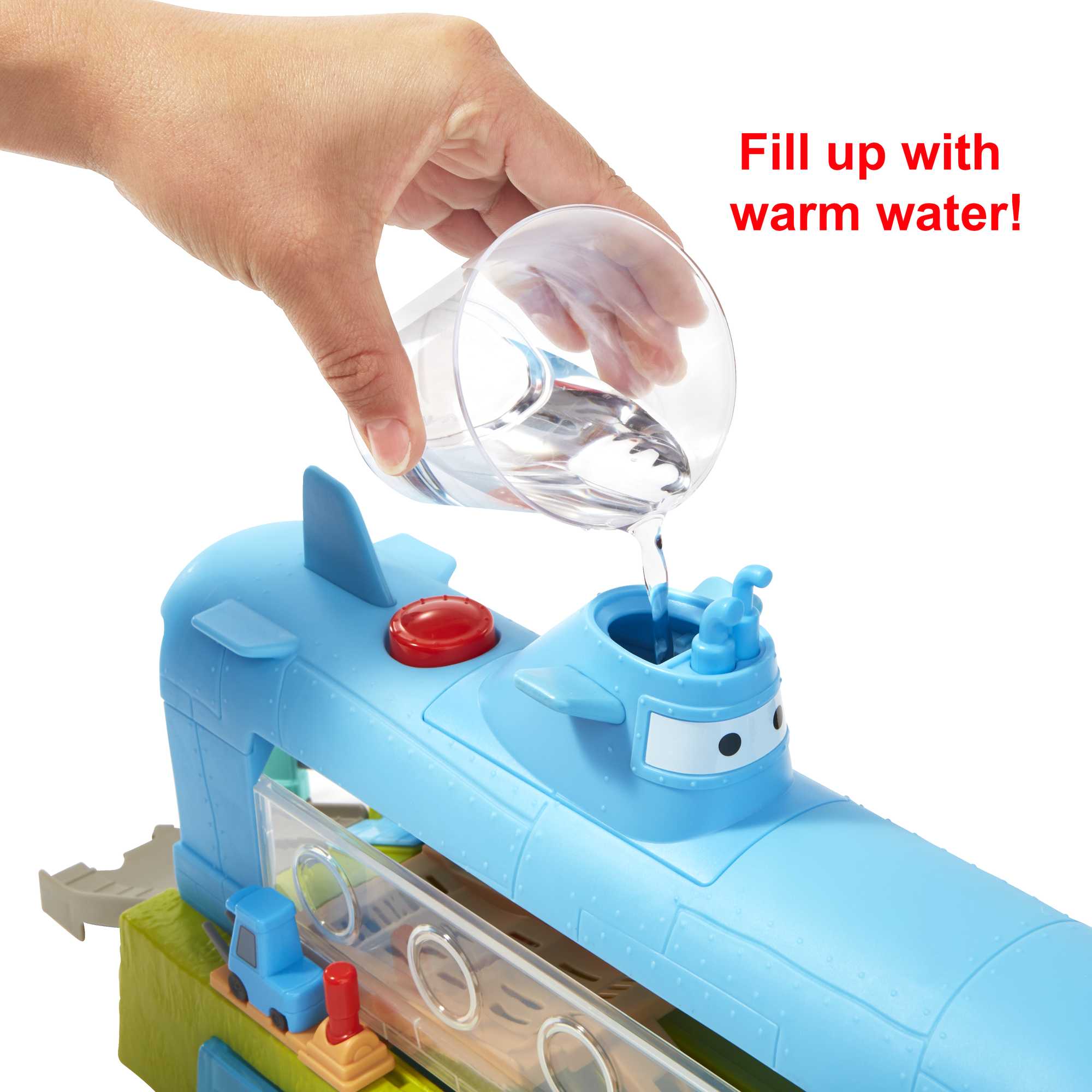 Disney and Pixar Cars Color Change Whale Car Wash Playset - Image 4