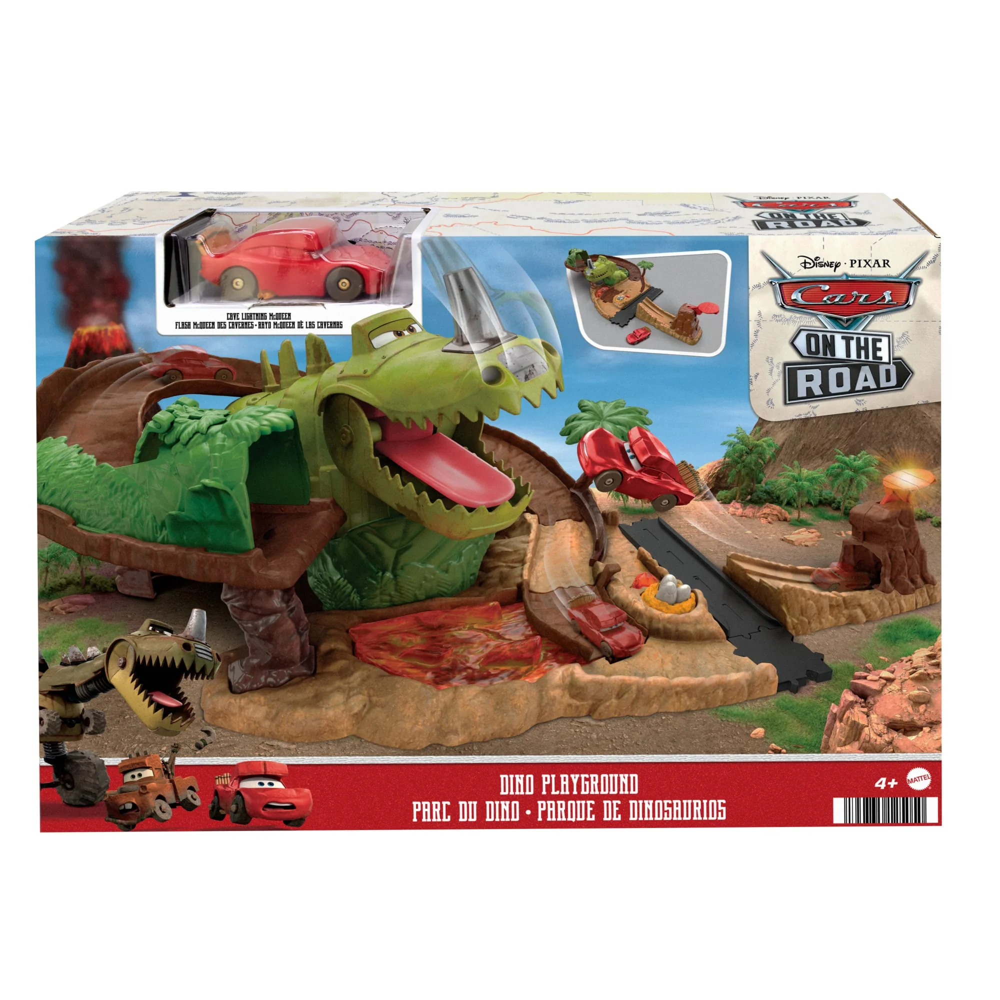 Disney And Pixar Cars On The Road Dino Playground Playset - Image 6