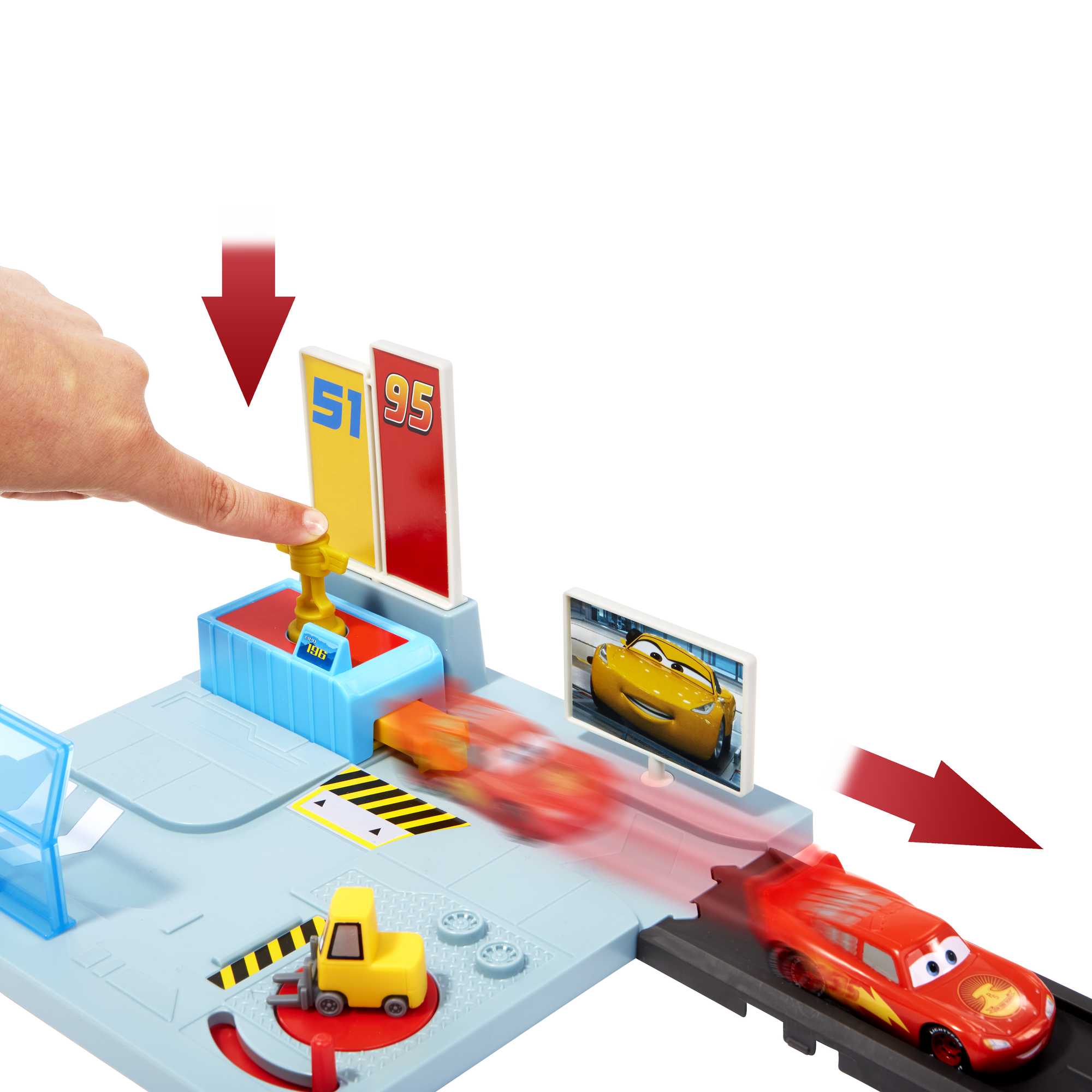 Disney and Pixar Cars On The Road Dinoco Rusteze Racing Center - Image 3
