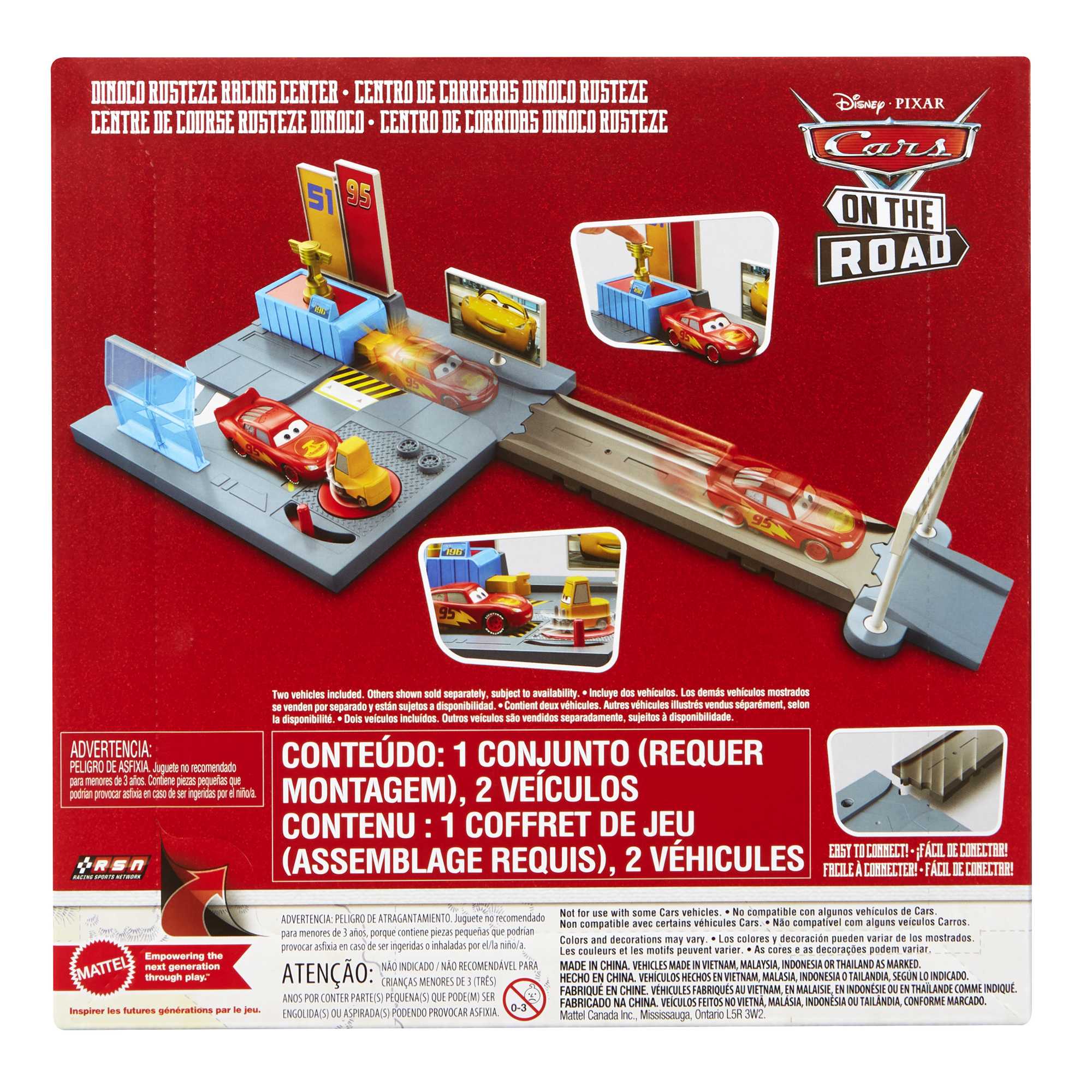 Disney and Pixar Cars On The Road Dinoco Rusteze Racing Center - Image 6