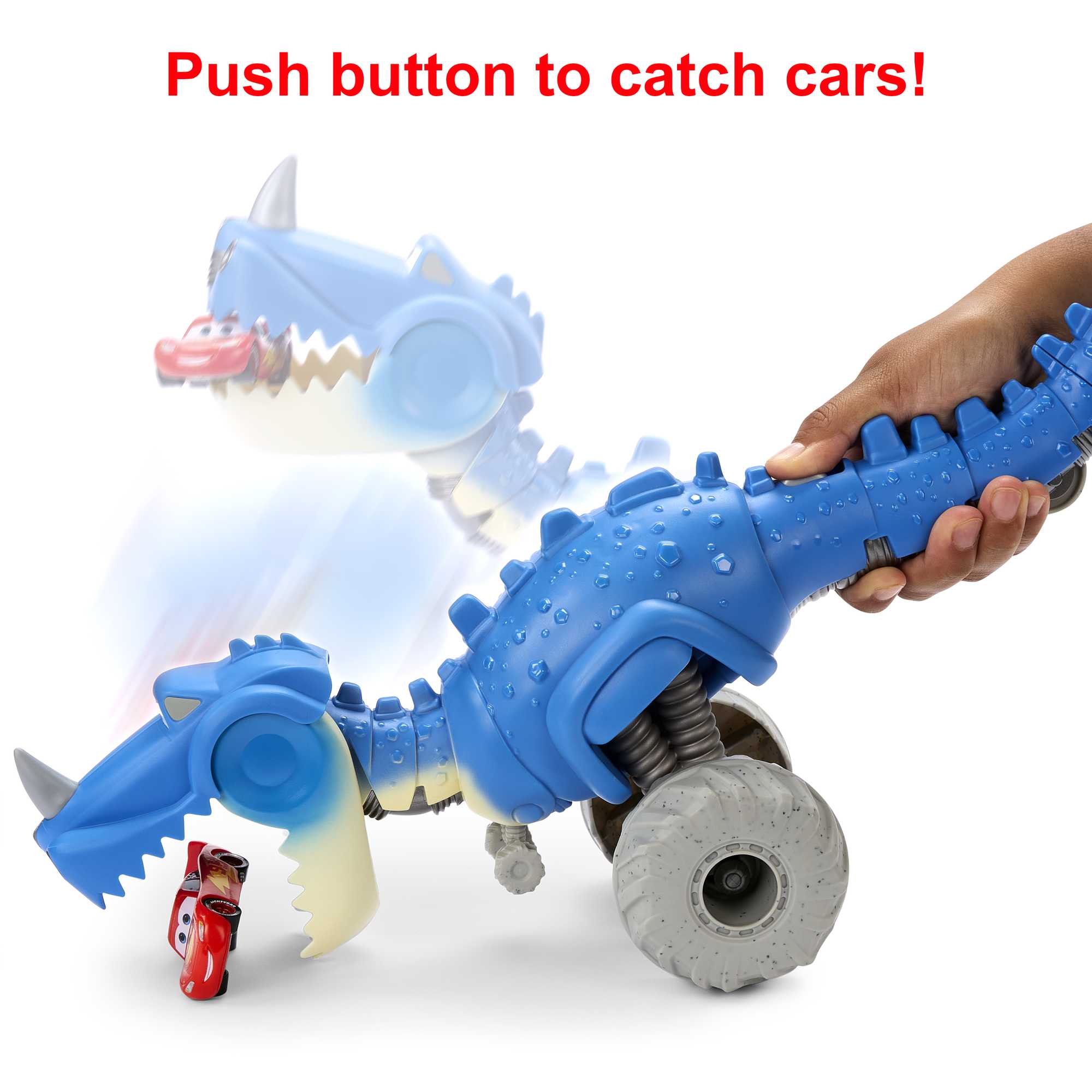 Disney and Pixar Cars On The Road Roll-And-Chomp Dino - Image 3
