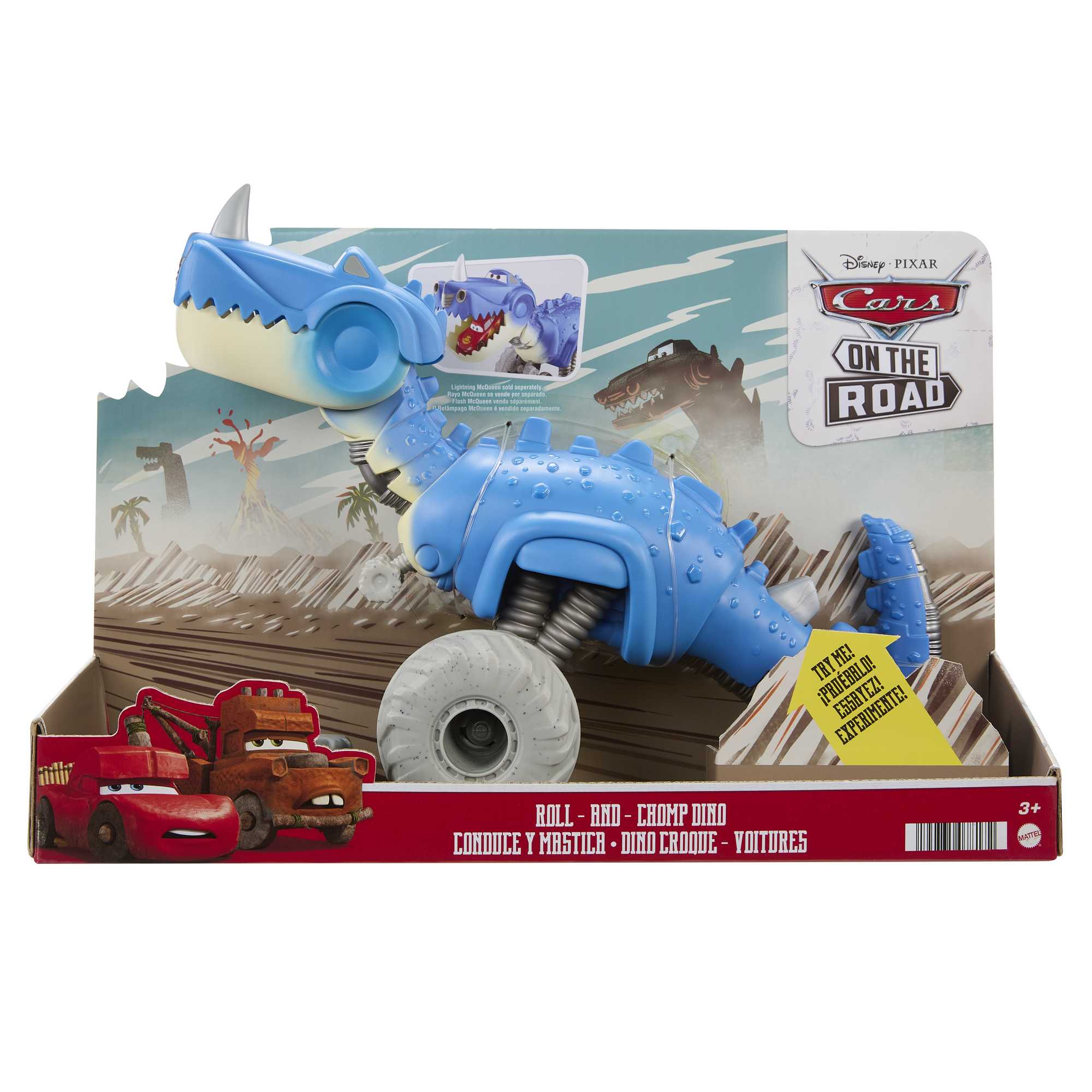 Disney and Pixar Cars On The Road Roll-And-Chomp Dino - Image 6