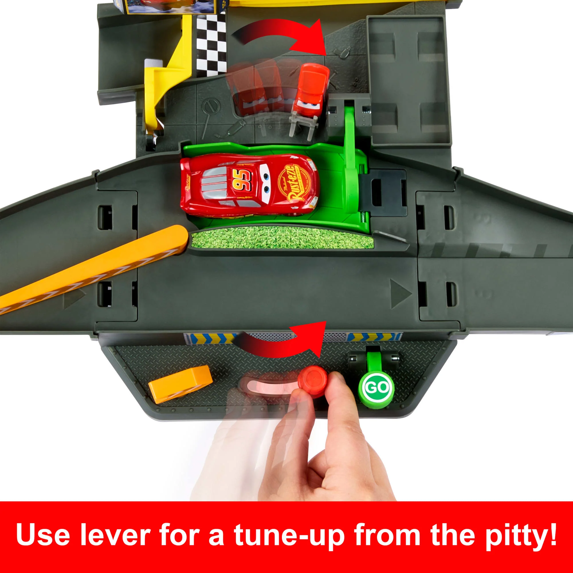 Disney and Pixar Cars Piston Cup Action Speedway Playset - Image 5