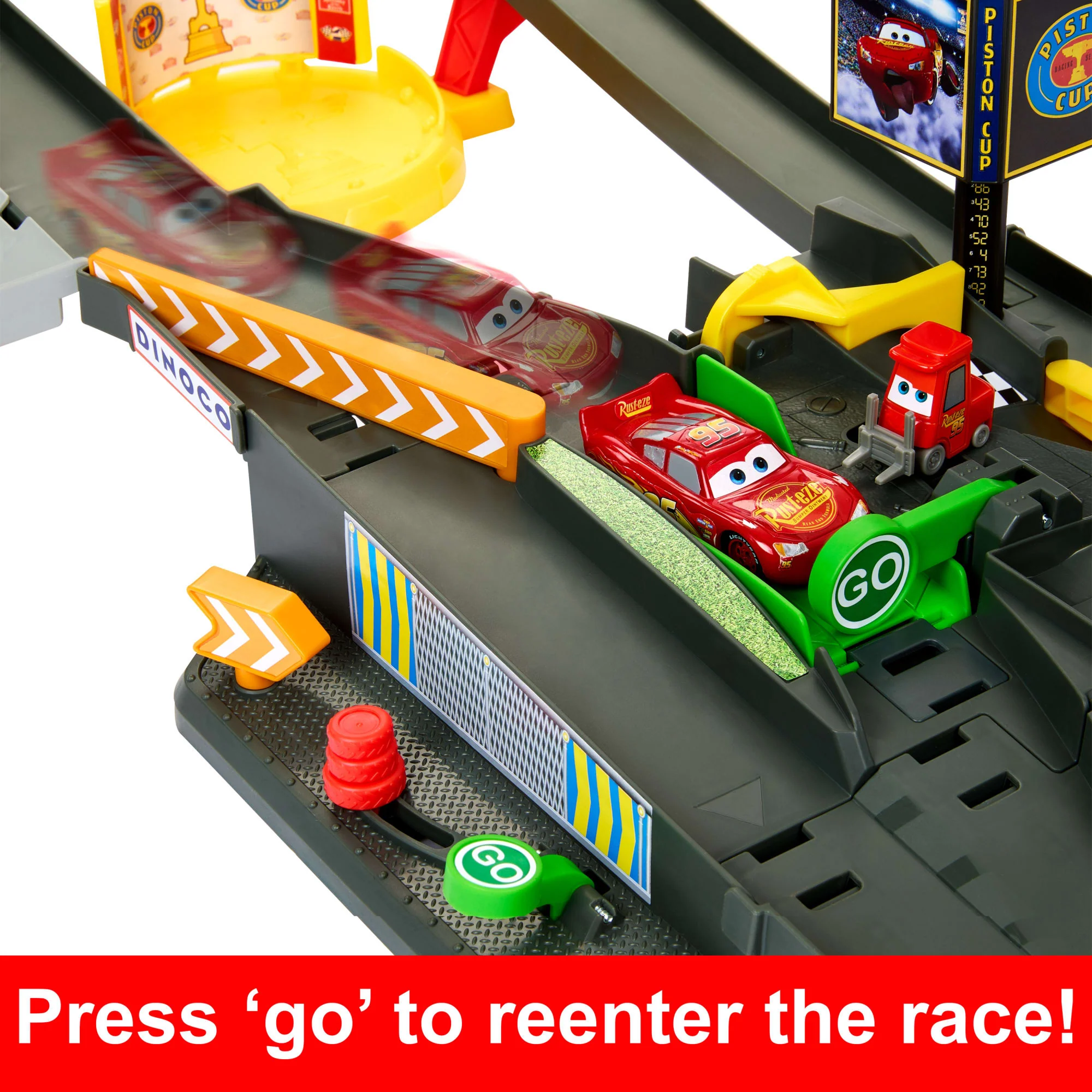 Disney and Pixar Cars Piston Cup Action Speedway Playset - Image 7