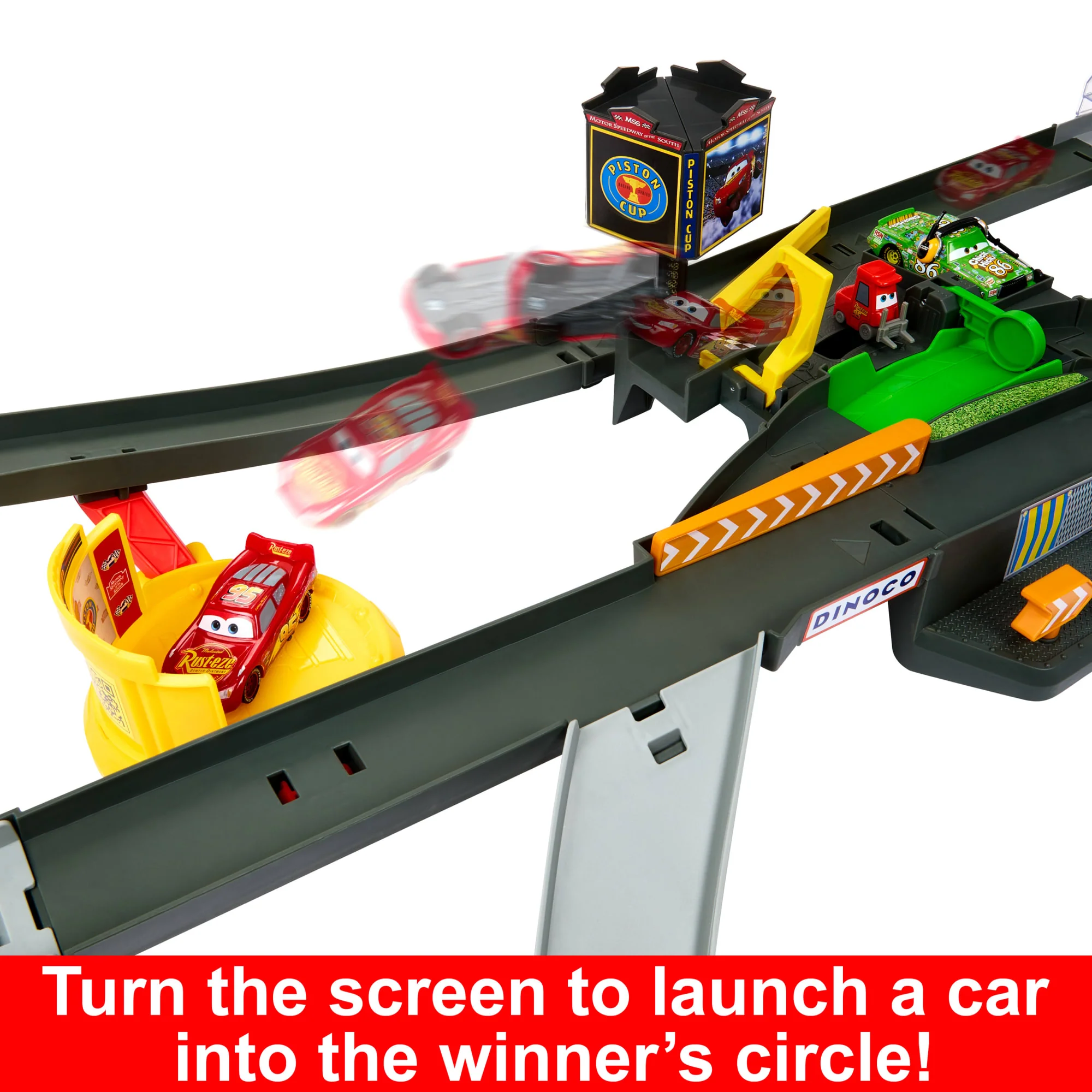 Disney and Pixar Cars Piston Cup Action Speedway Playset - Image 8