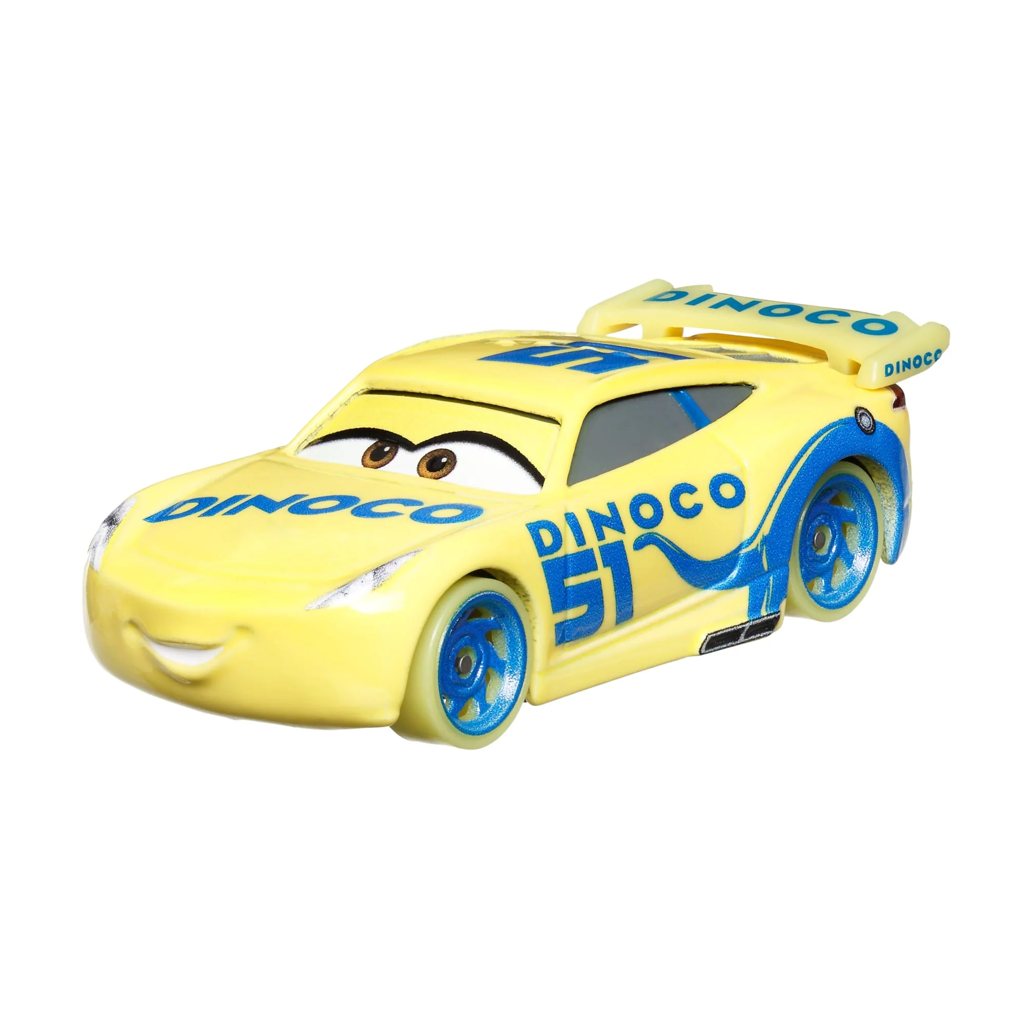 Disney And Pixar Cars Συλλογή Glow Racers, Μεταλλικά Οχήματα Κλίμακας 1:55