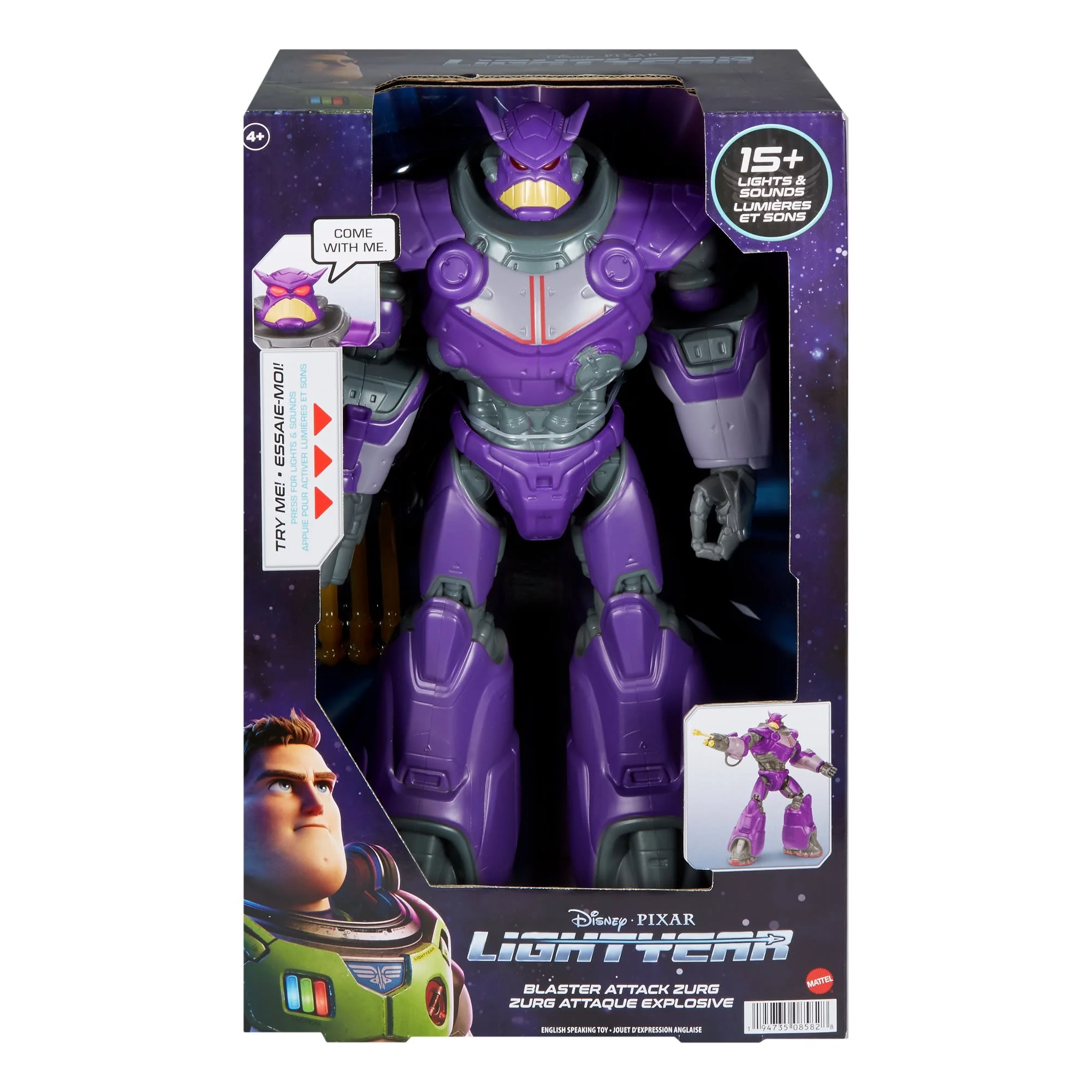 Disney and Pixar Lightyear Blaster Attack Zurg - Image 6