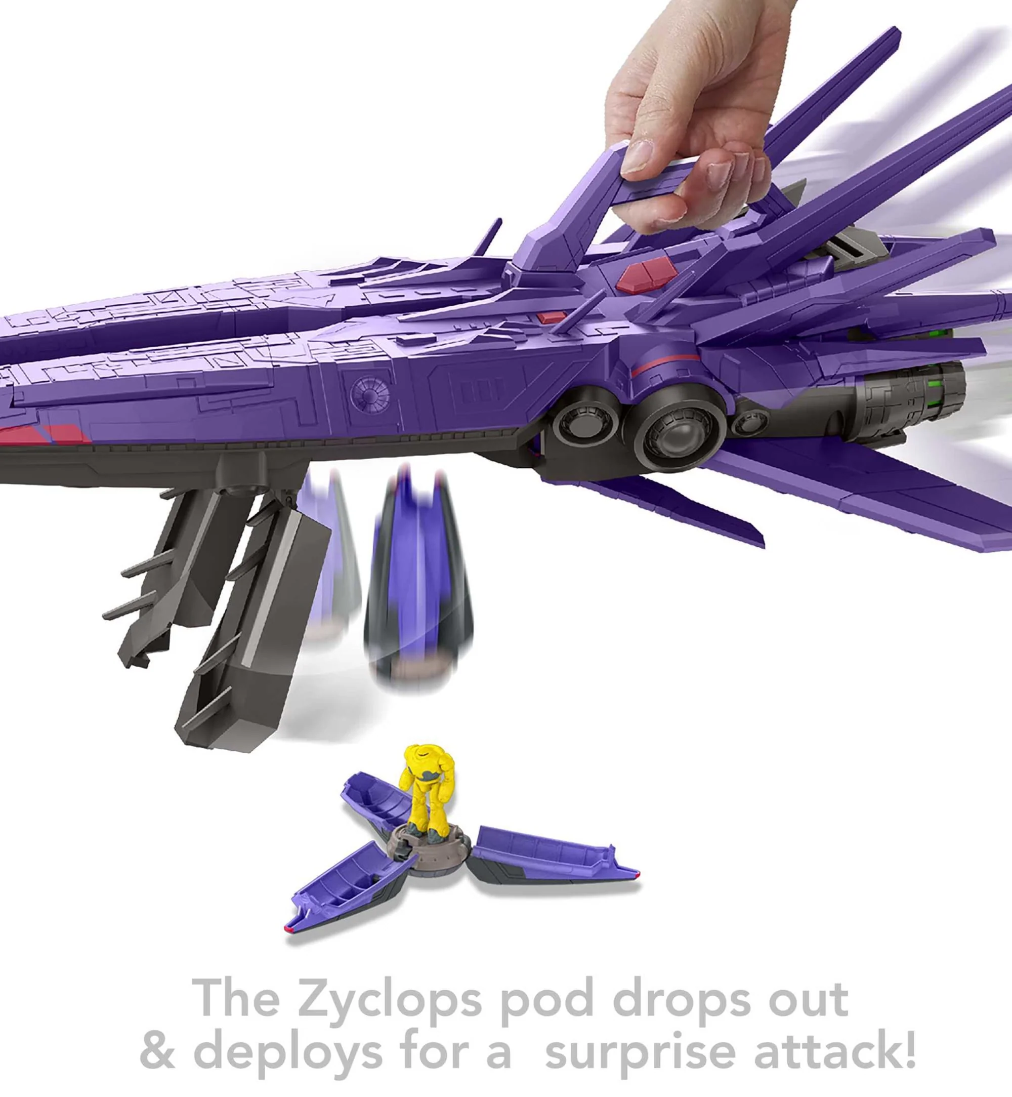Disney and Pixar Lightyear Hyperspeed Series Zurg's Mothership - Image 4