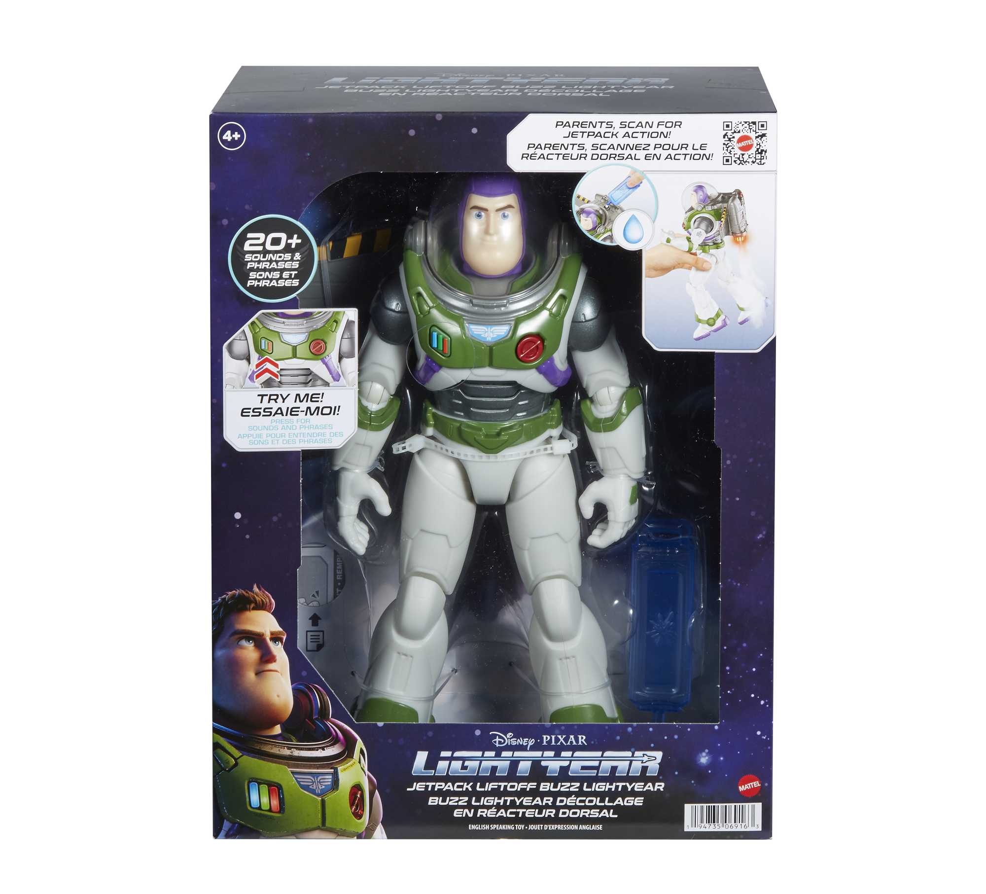Disney and Pixar Lightyear Jetpack Liftoff Buzz Lightyear - Image 6