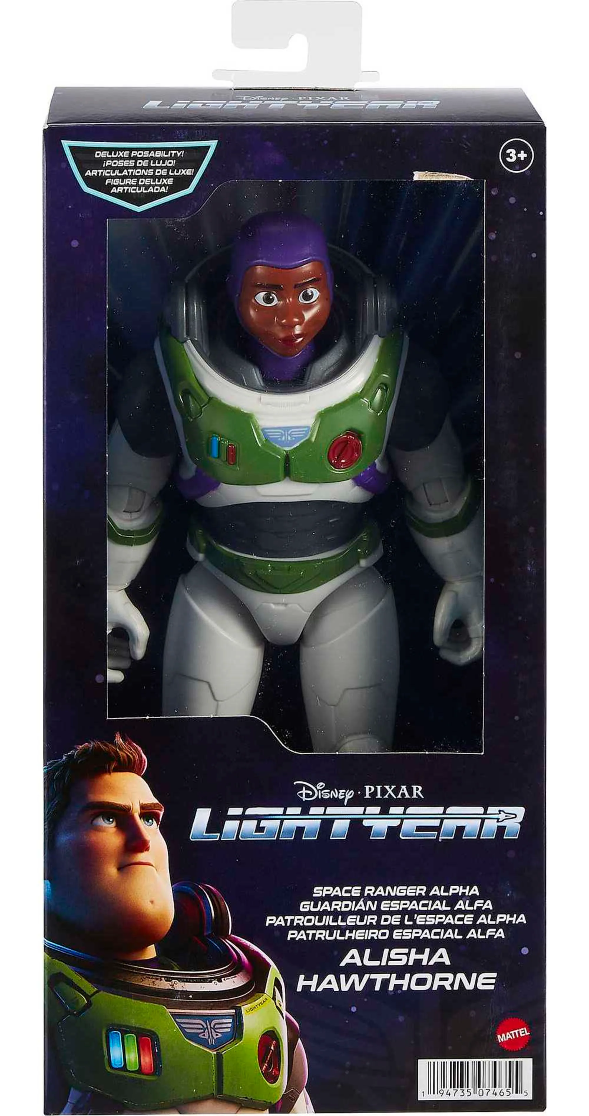 Disney Pixar Lightyear Large Scale (12-Inch Scale) Space Ranger Alpha Alisha Hawthorne Figure - Image 6