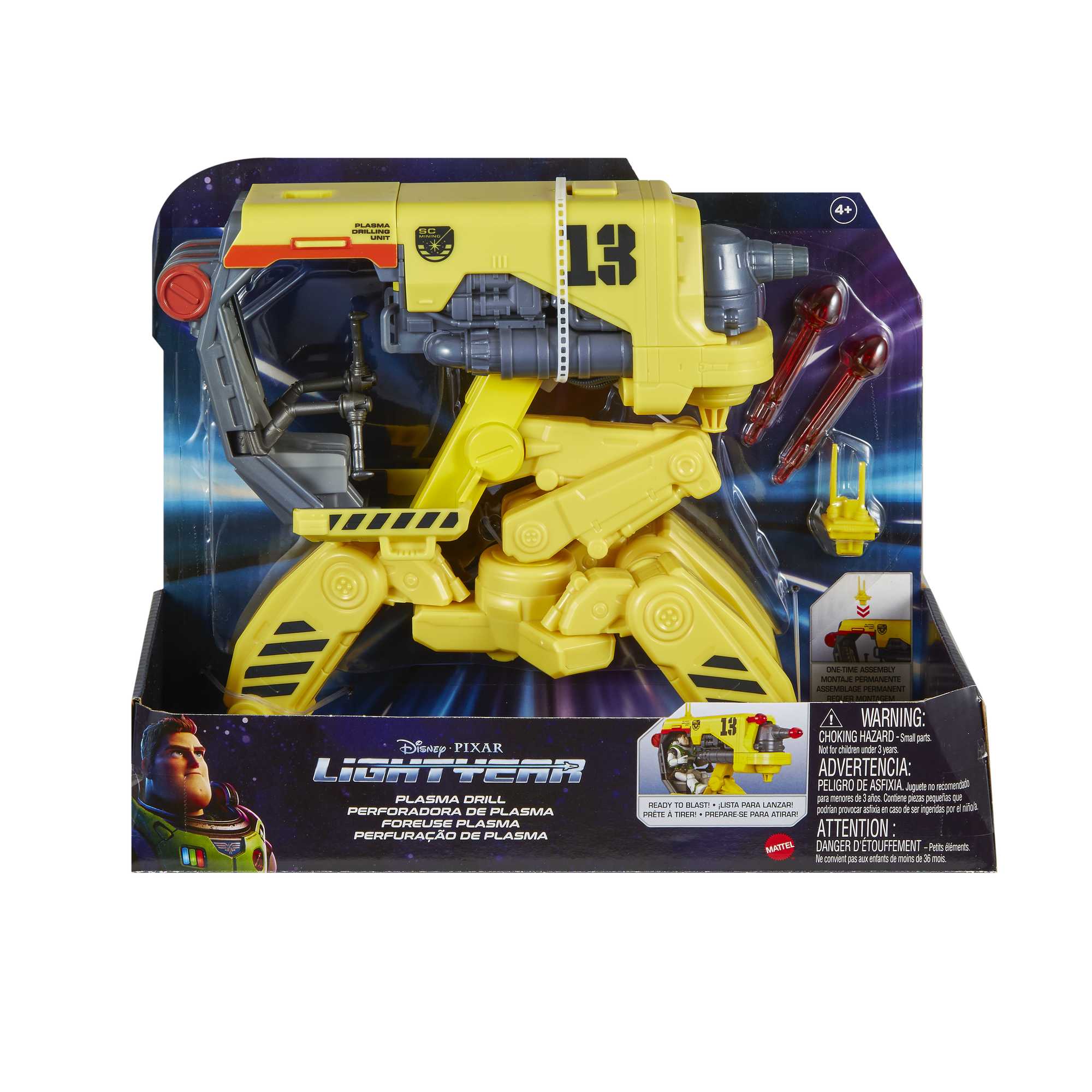 Disney and Pixar Lightyear Plasma Drill Vehicle - Image 6