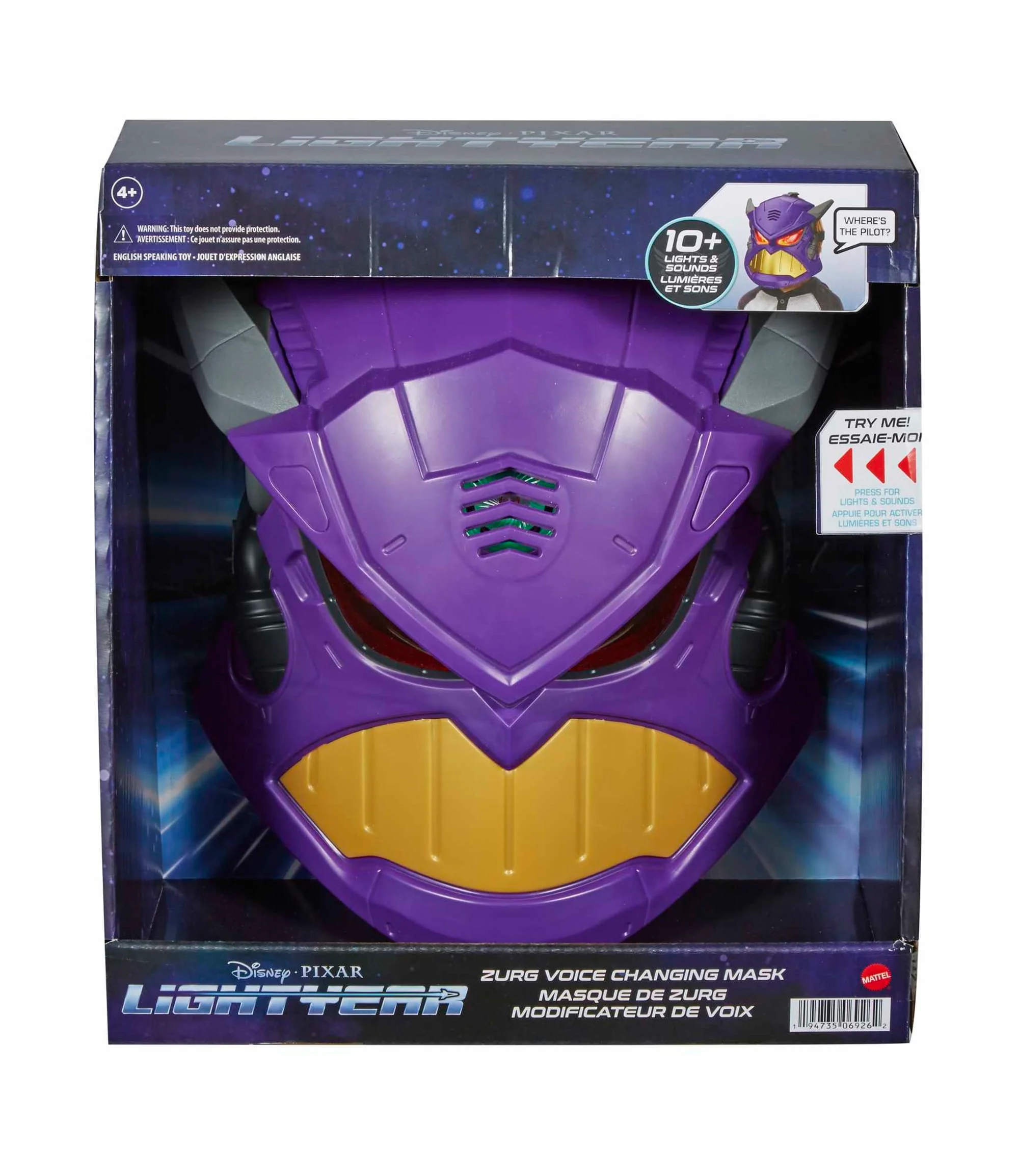 Disney and Pixar Lightyear Zurg Voice Changing Mask - Image 7
