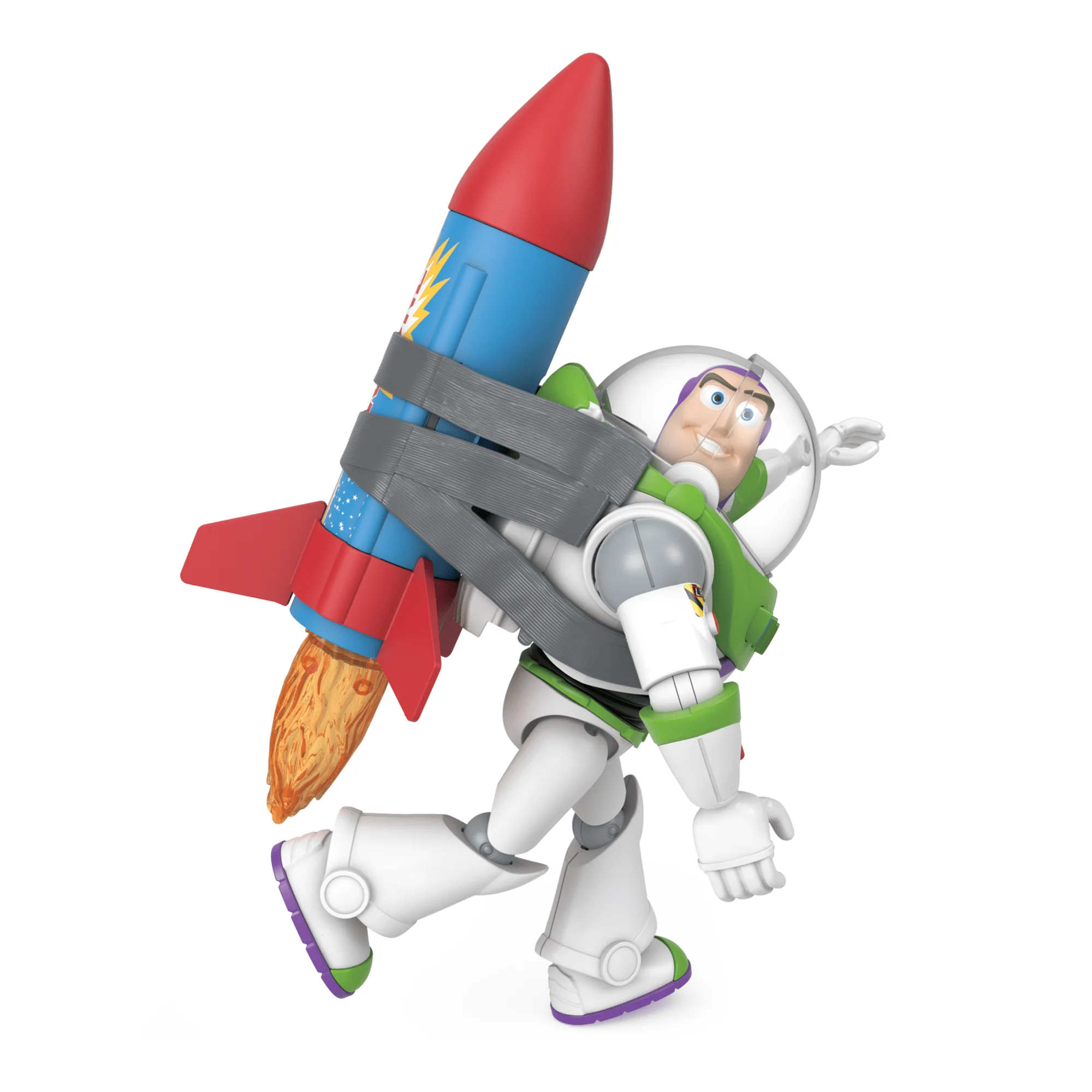 Disney And Pixartoy Story Buzz Lightyear 10-In Action Figure Toy With Rocket & Sounds