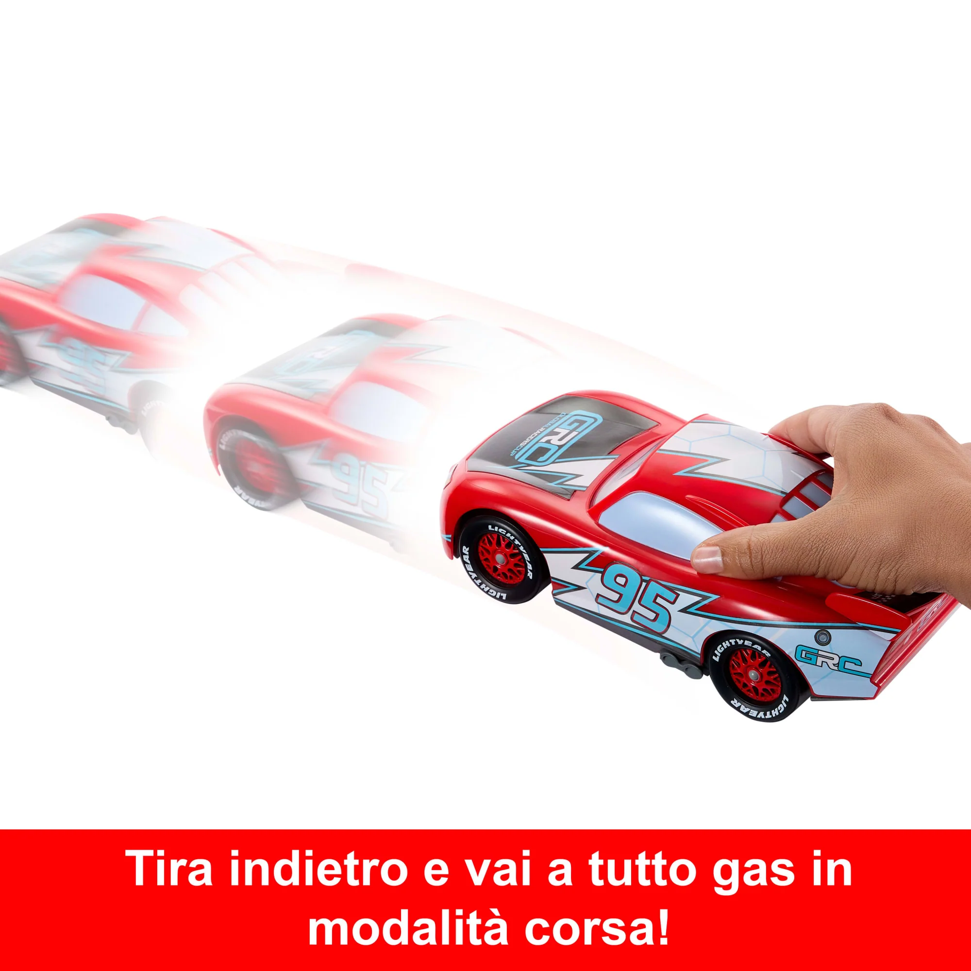 Disney Pixar Cars Saetta Mcqueen Super Derapate - Image 3