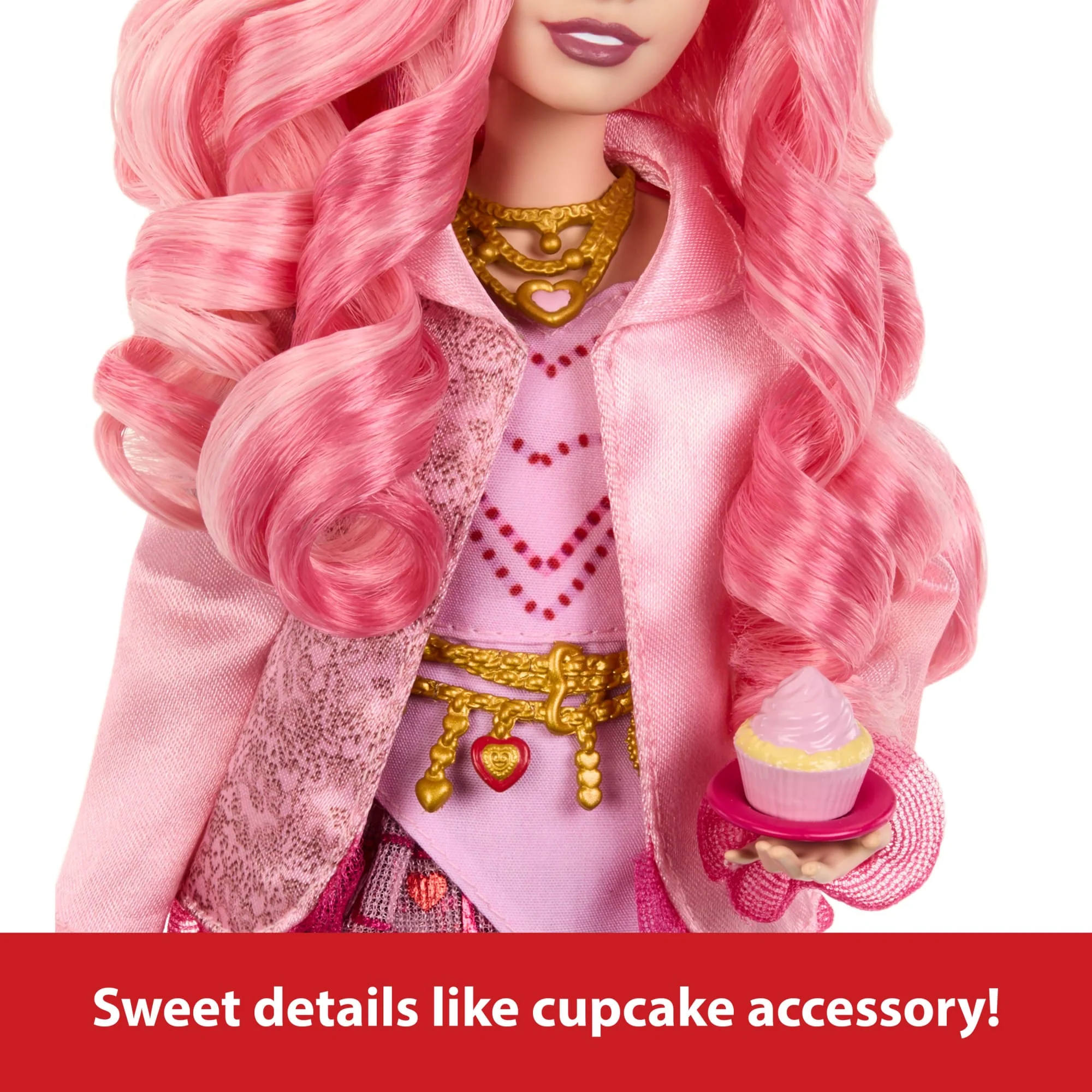 Disney Descendants: The Rise Of Red Fashion Doll & Accessory - Bridget, Young Queen Of Hearts - Image 3