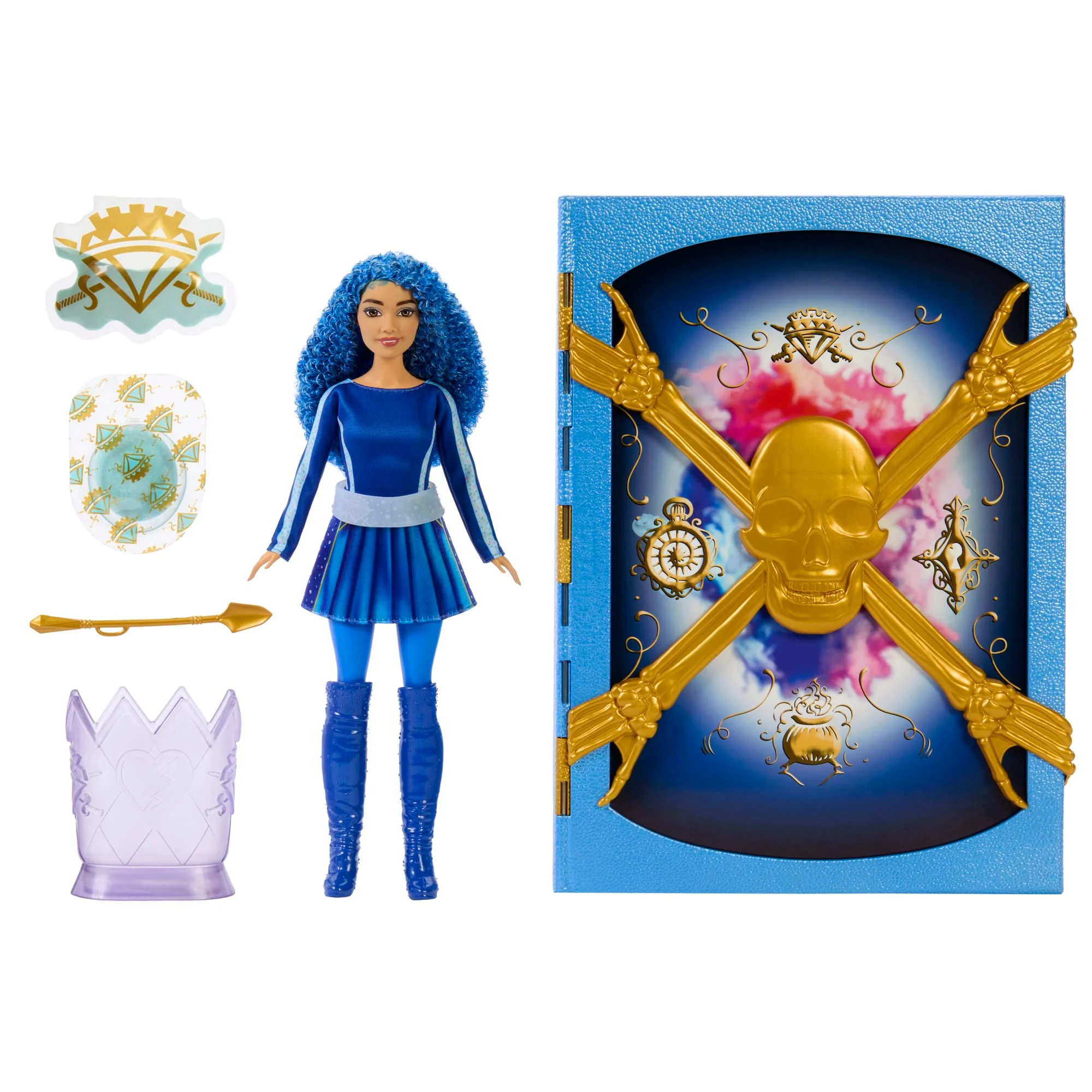 Libro De Cocina Para Hechiceros Y Muñeca De La Película De Disney “Descendants: The Rise Of Red”, Con Burbujeo, Slime Y Revelaciones Sorpresa - Image 4