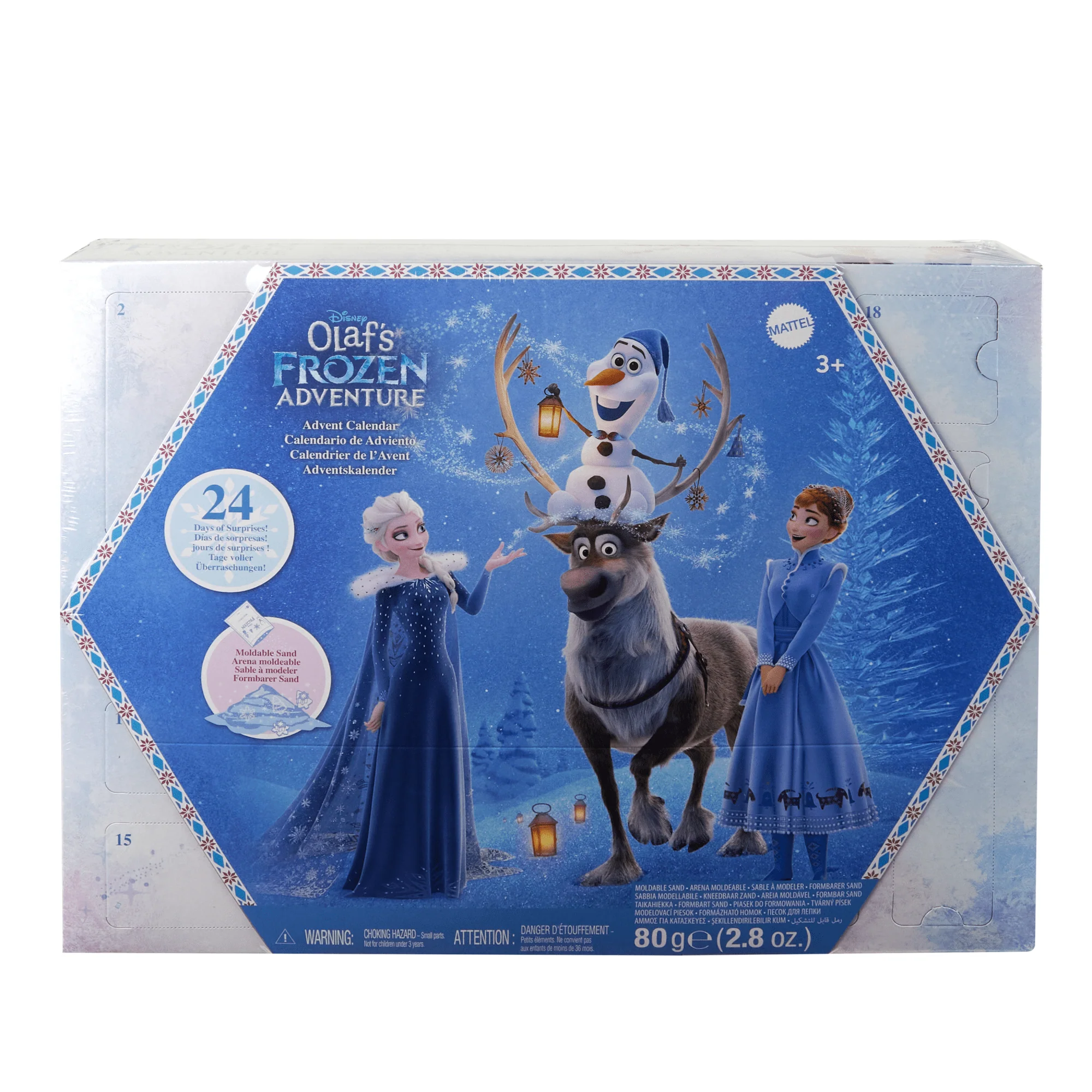 Disney Die Eiskönigin Adventskalender Mit Spielzeug Für 24 Tage Voller Überraschungen, Darunter Kleine Anna- Und Elsa-Puppen - Image 6