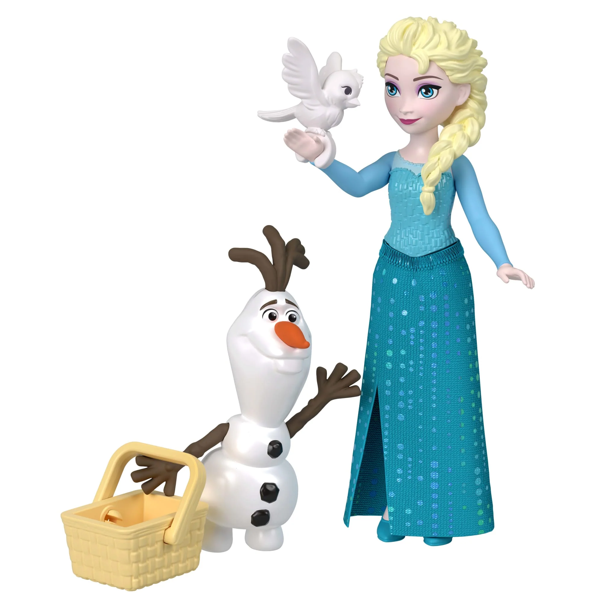 Disney Die Eiskönigin Anna Und Elsa Charakterset Mit 4 Kleinen Puppen Und 4 Zubehörteilen, Inspiriert Vom Film - Image 2