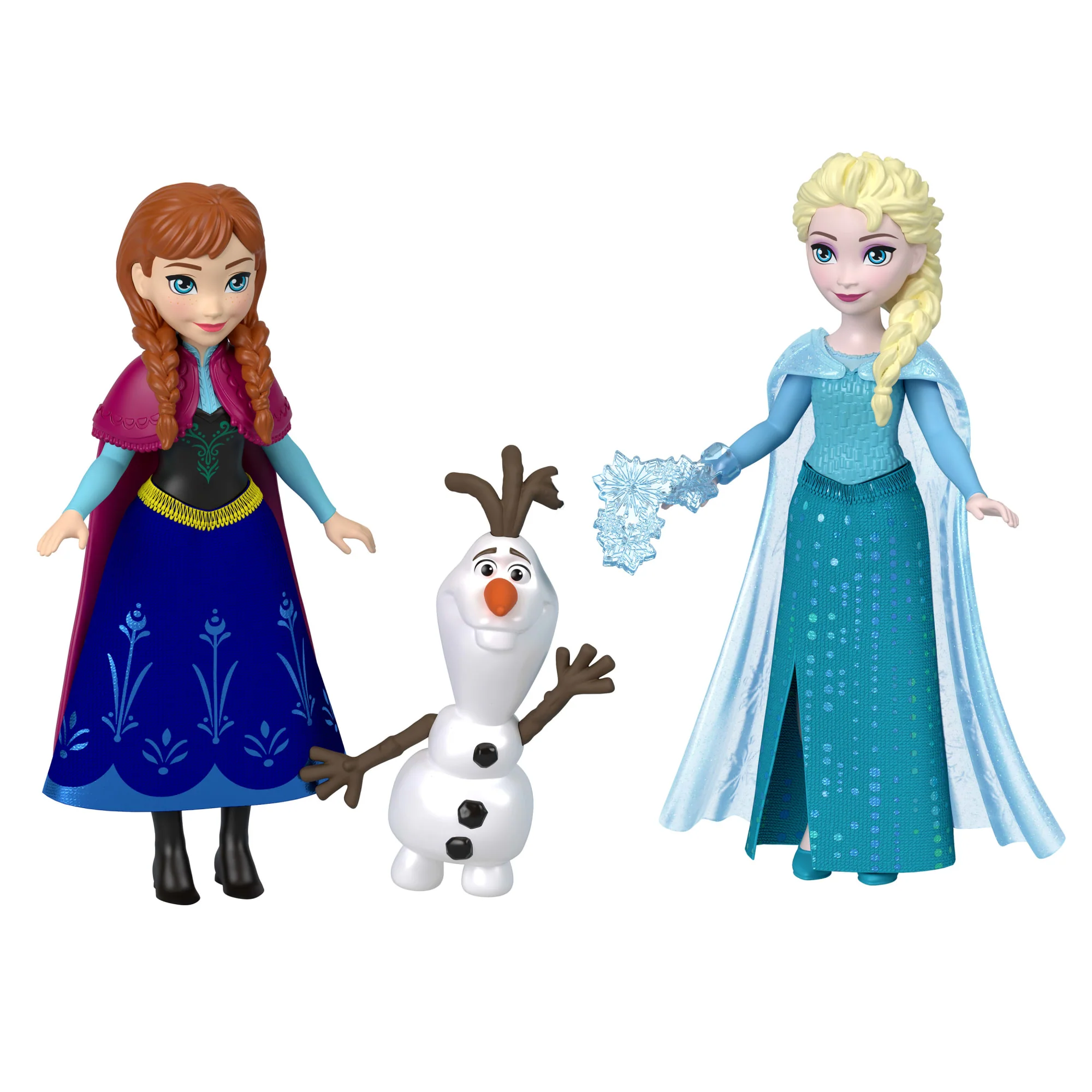 Disney Die Eiskönigin Anna Und Elsa Charakterset Mit 4 Kleinen Puppen Und 4 Zubehörteilen, Inspiriert Vom Film - Image 3