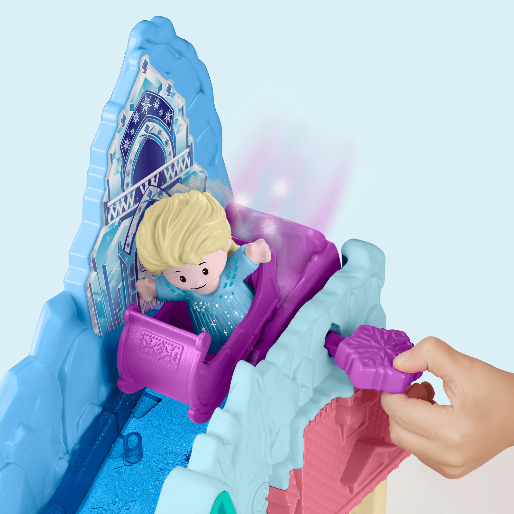 Disney Die Eiskönigin Arendelle Schlittenabenteuer Little People Spielset Für Kleinkinder Mit 2 Figuren - Image 3