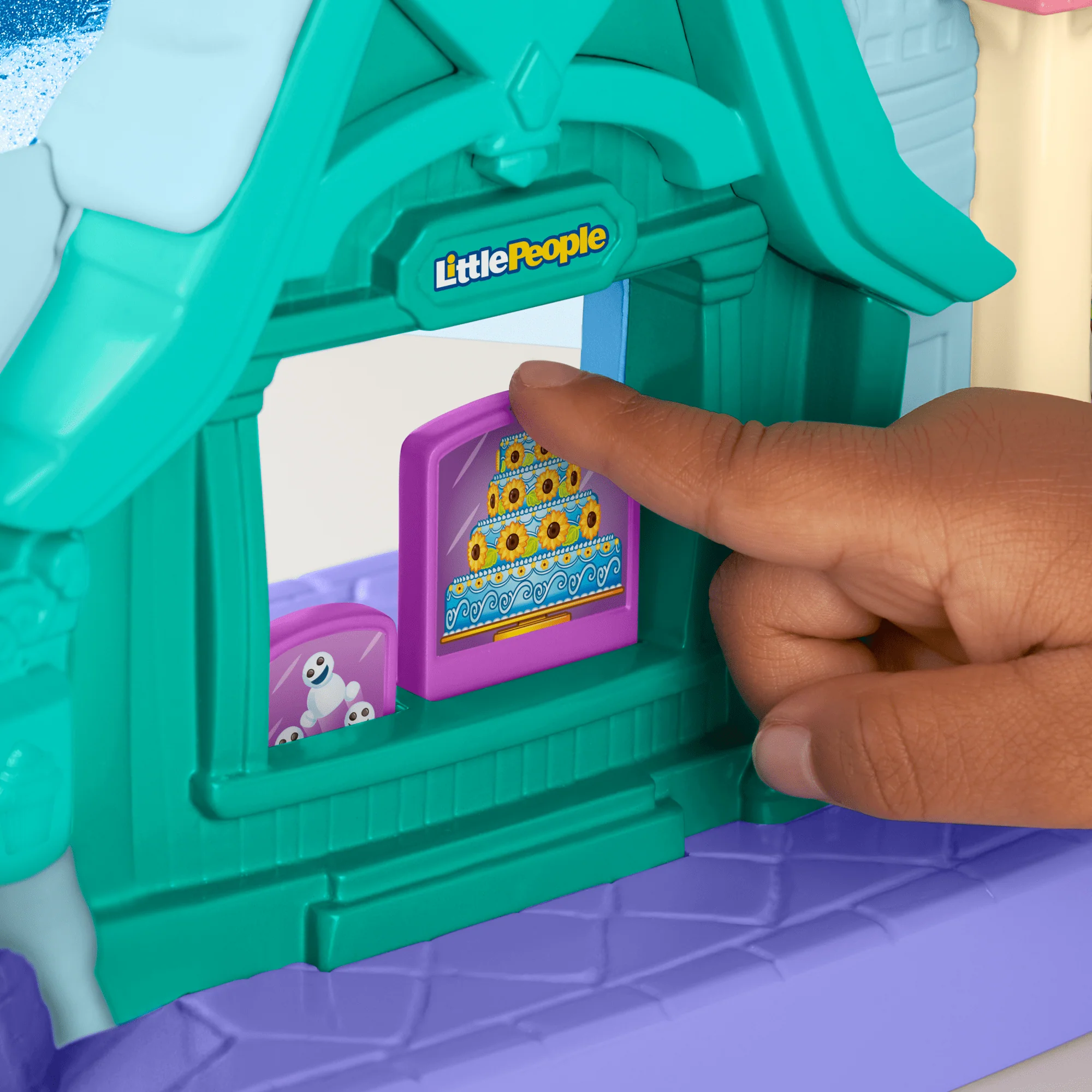 Disney Die Eiskönigin Arendelle Schlittenabenteuer Little People Spielset Für Kleinkinder Mit 2 Figuren - Image 4