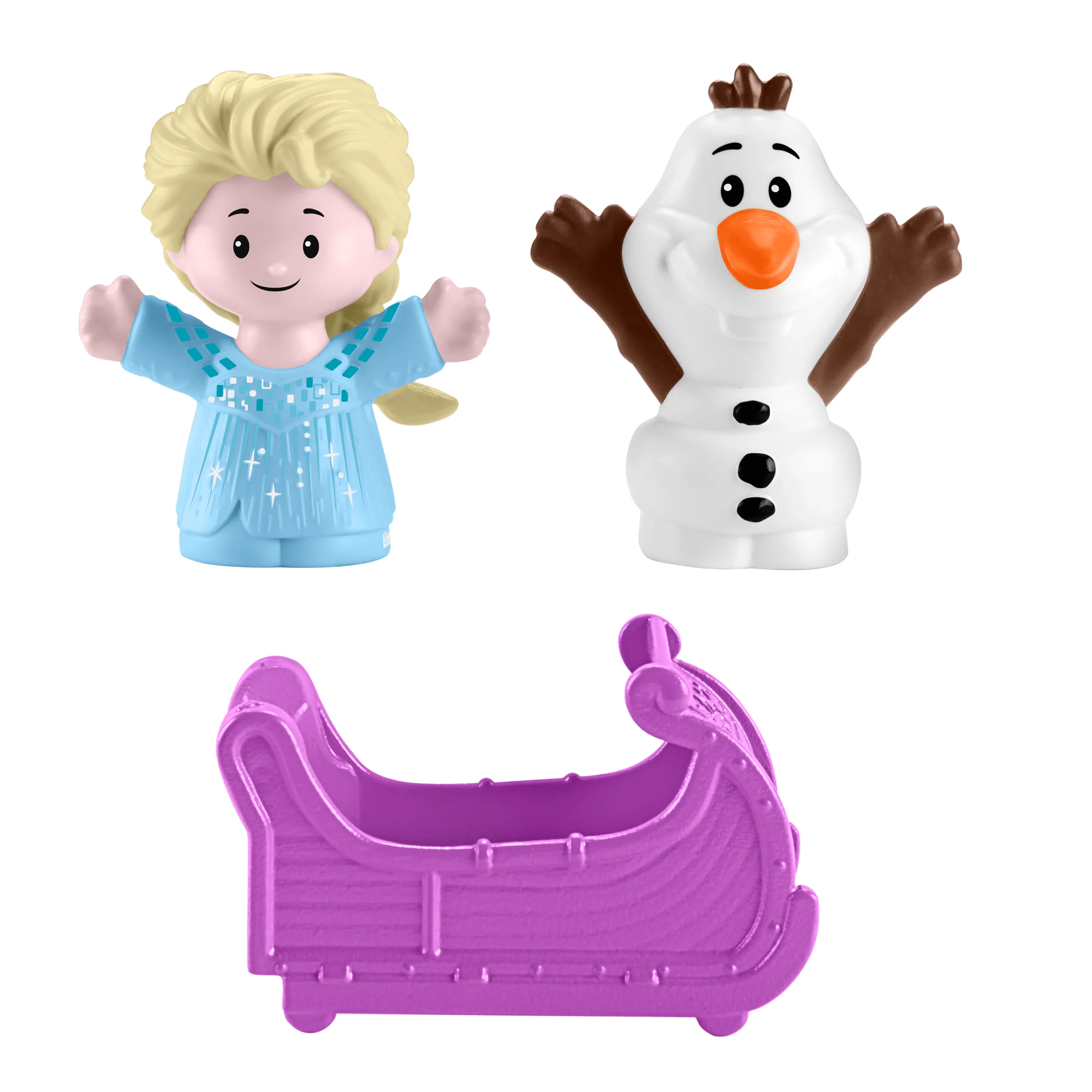Disney Die Eiskönigin Arendelle Schlittenabenteuer Little People Spielset Für Kleinkinder Mit 2 Figuren - Image 5