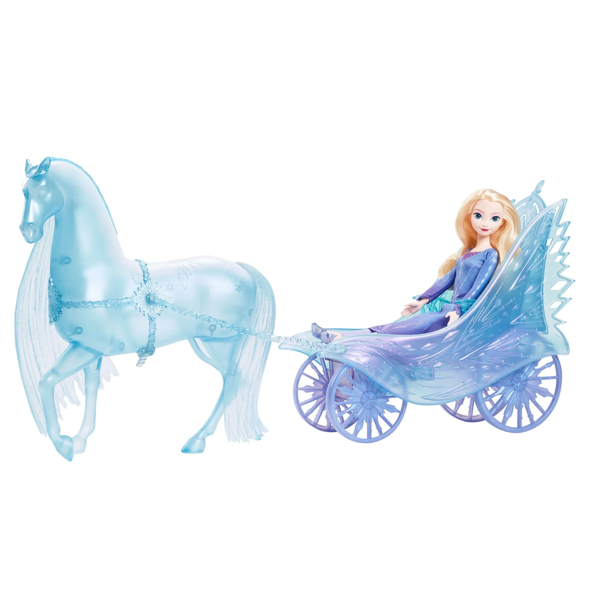 Disney Die Eiskönigin Elsa-Modepuppe Mit Kleid Und Nokk Mit Abenteuer-Kutsche - Image 4