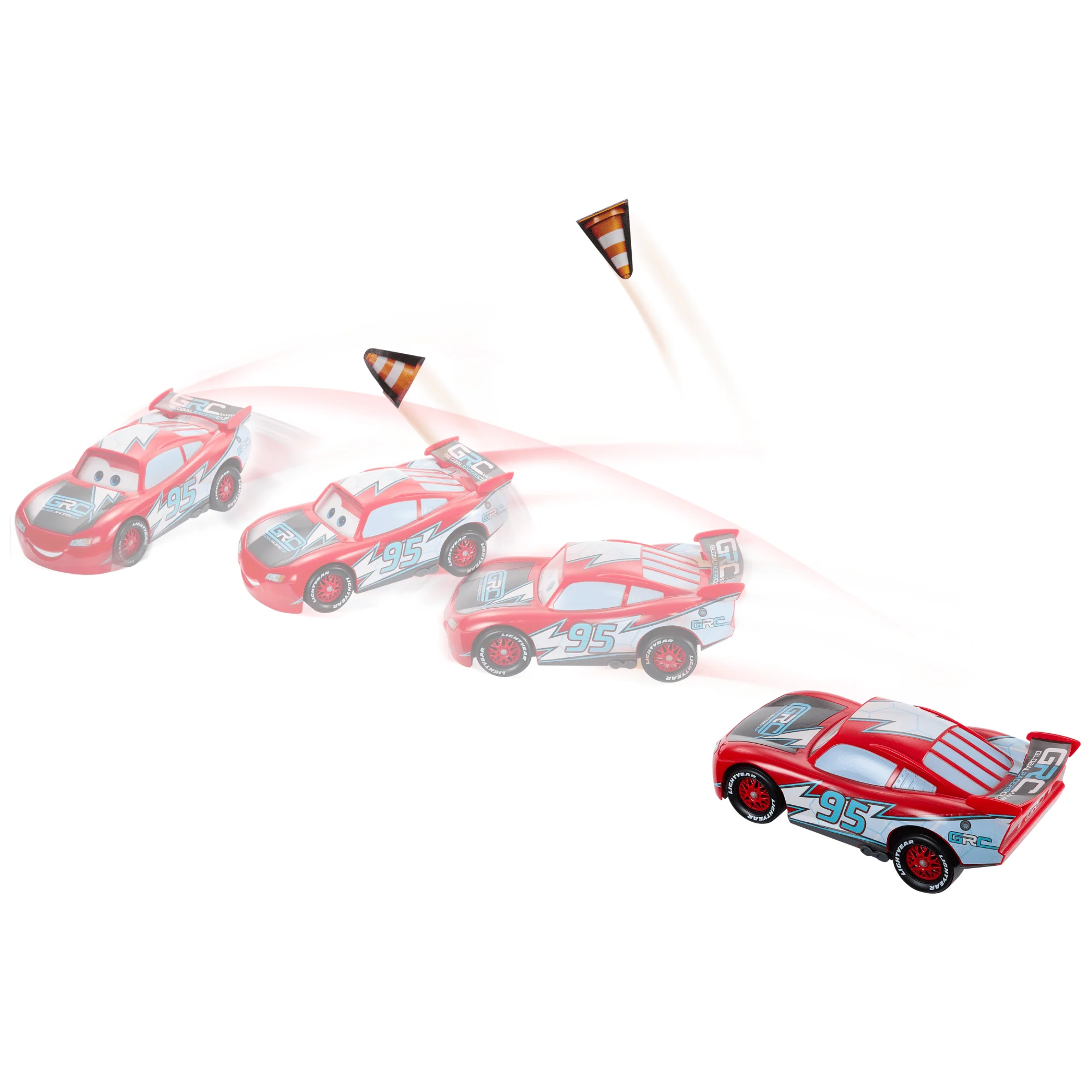 Disney En Pixar Cars Wereldwijde Racers Cup Drift En Race Bliksem Mcqueen, Speelgoedauto Met 2 Standen - Image 2